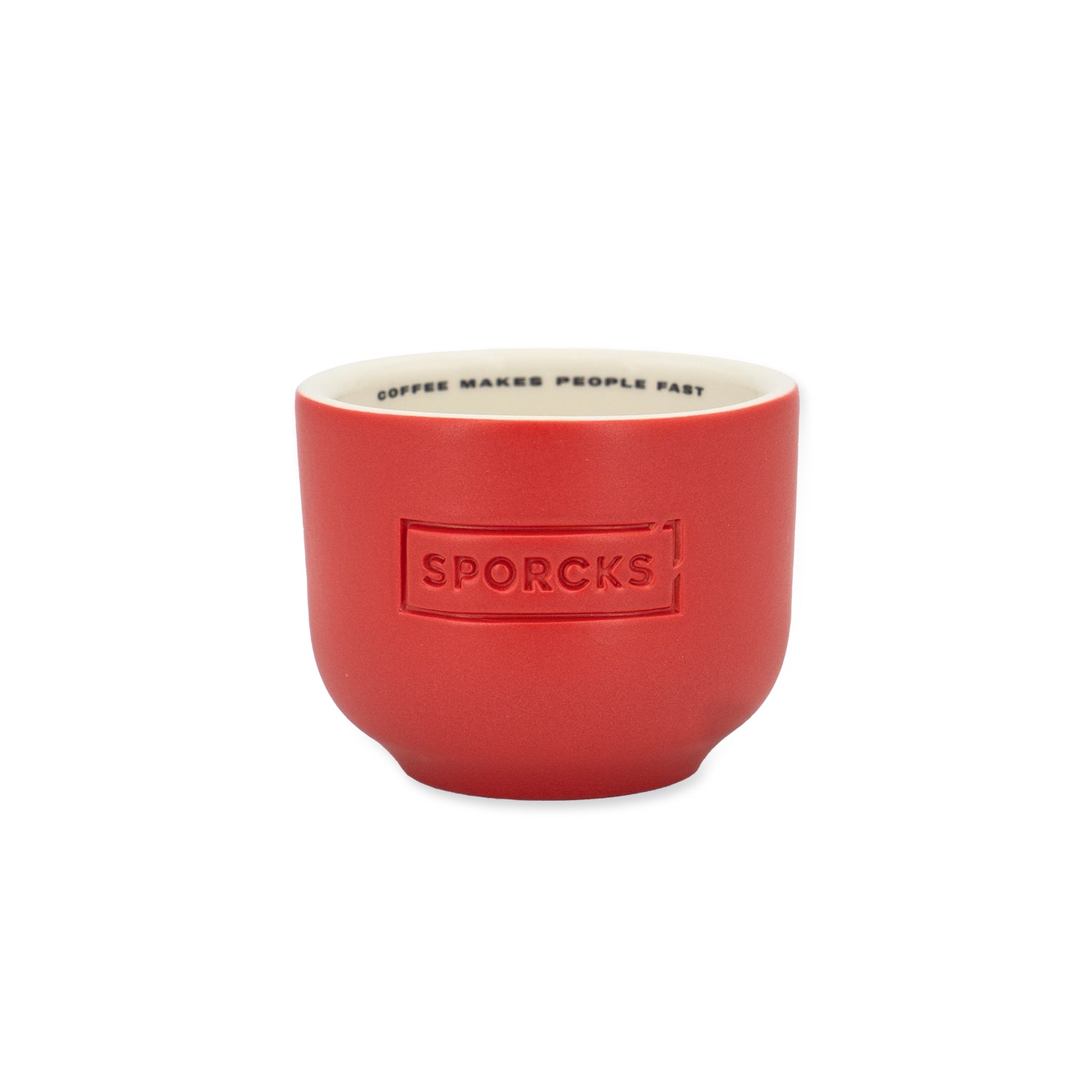 Red Cappuccino Cup - 200ml