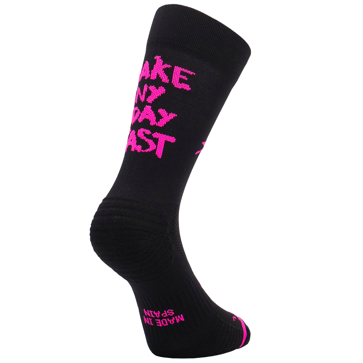 MAKE ANY DAY BLACK - CALCETÍN RUNNING