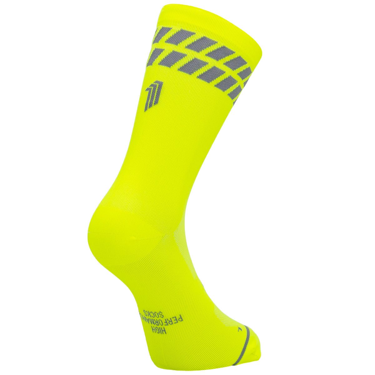 ULTRALIGHT PRO STRIPED YELLOW - RUN ULTRALIGHT SOCKS