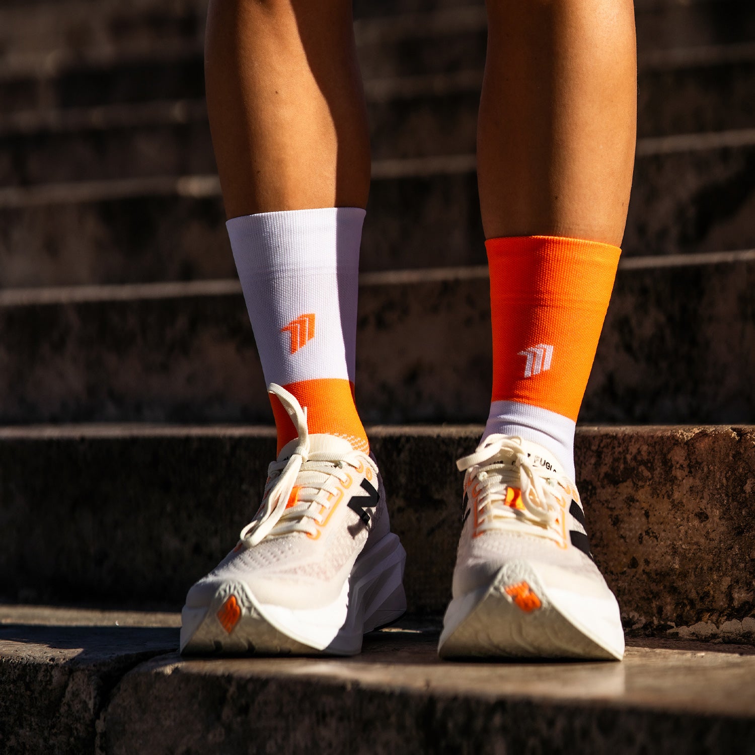 GET SHIT DONE ORANGE - RUNNING SOCKS