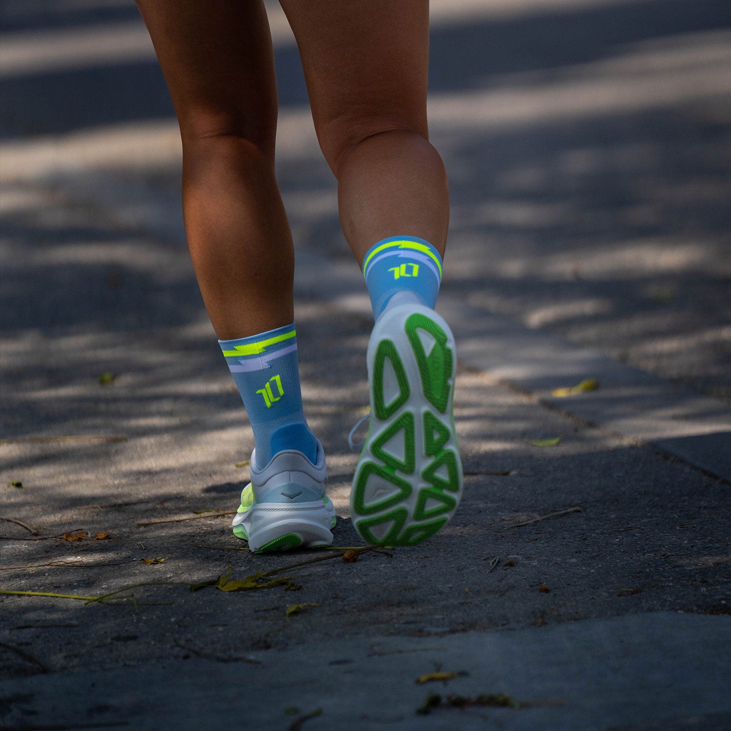 SUMMER 10 BLUE - PRO COMFORT RUNNING SOCKS