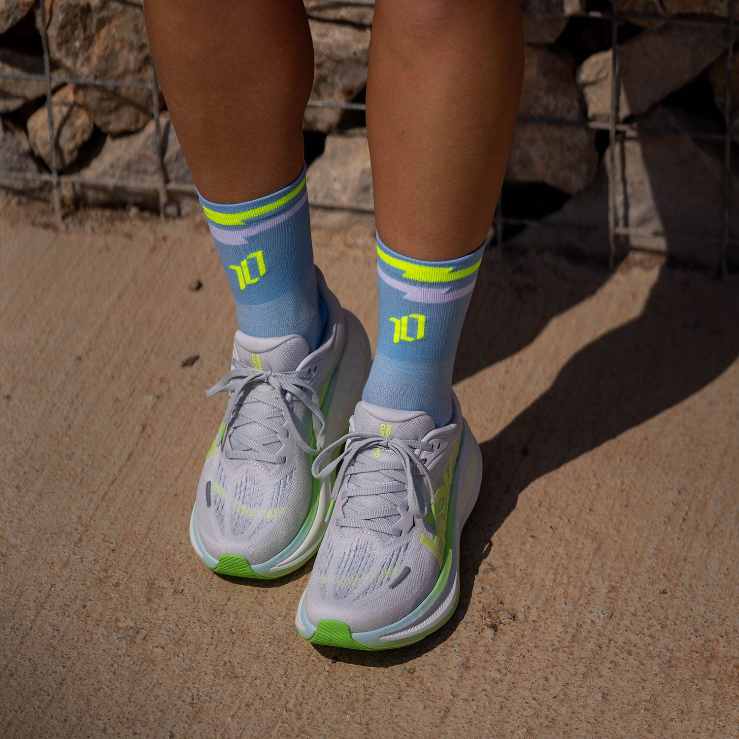SUMMER 10 BLUE - PRO COMFORT RUNNING SOCKS