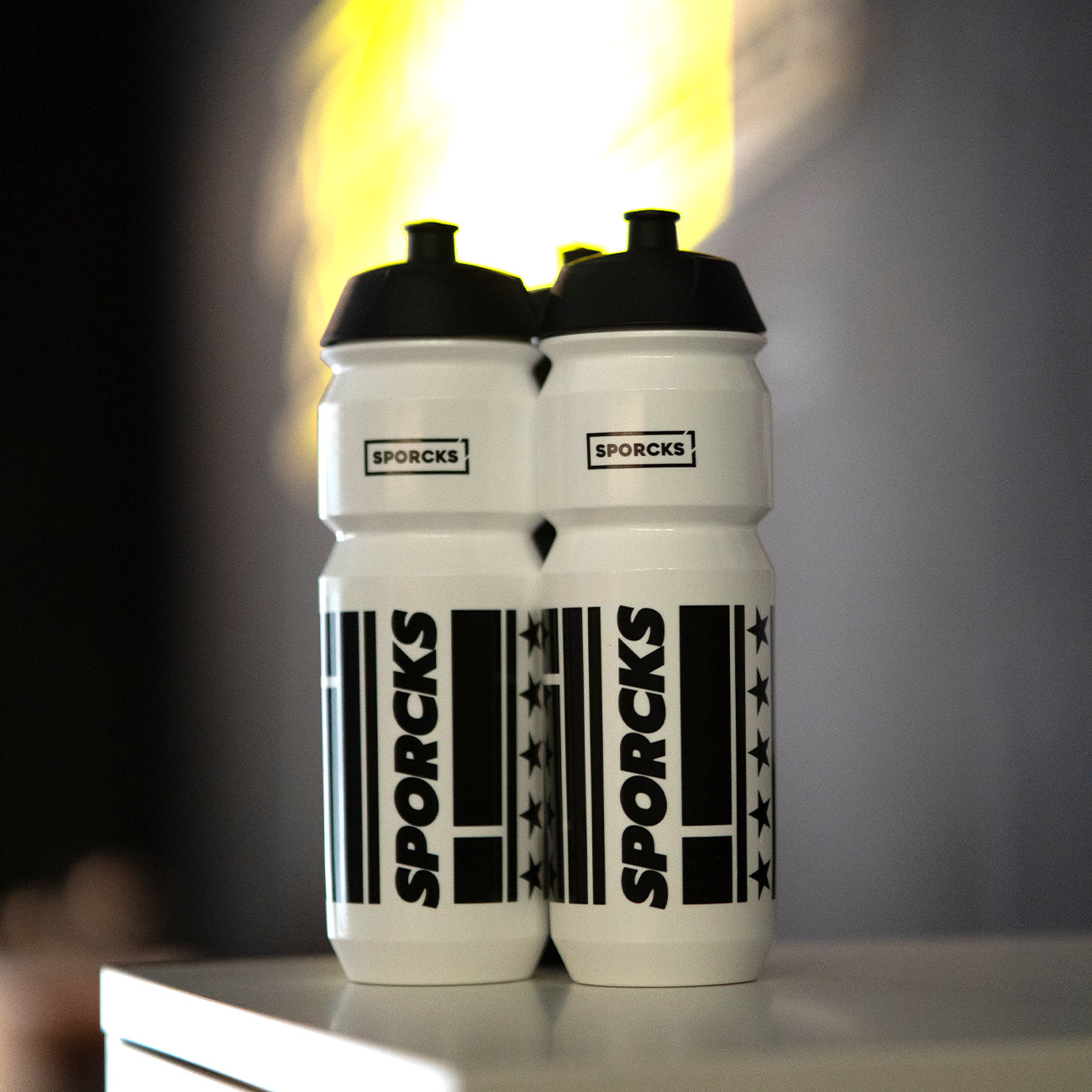 STAR LOGO BIDON BLANCO – SHIVA TACX 750ml