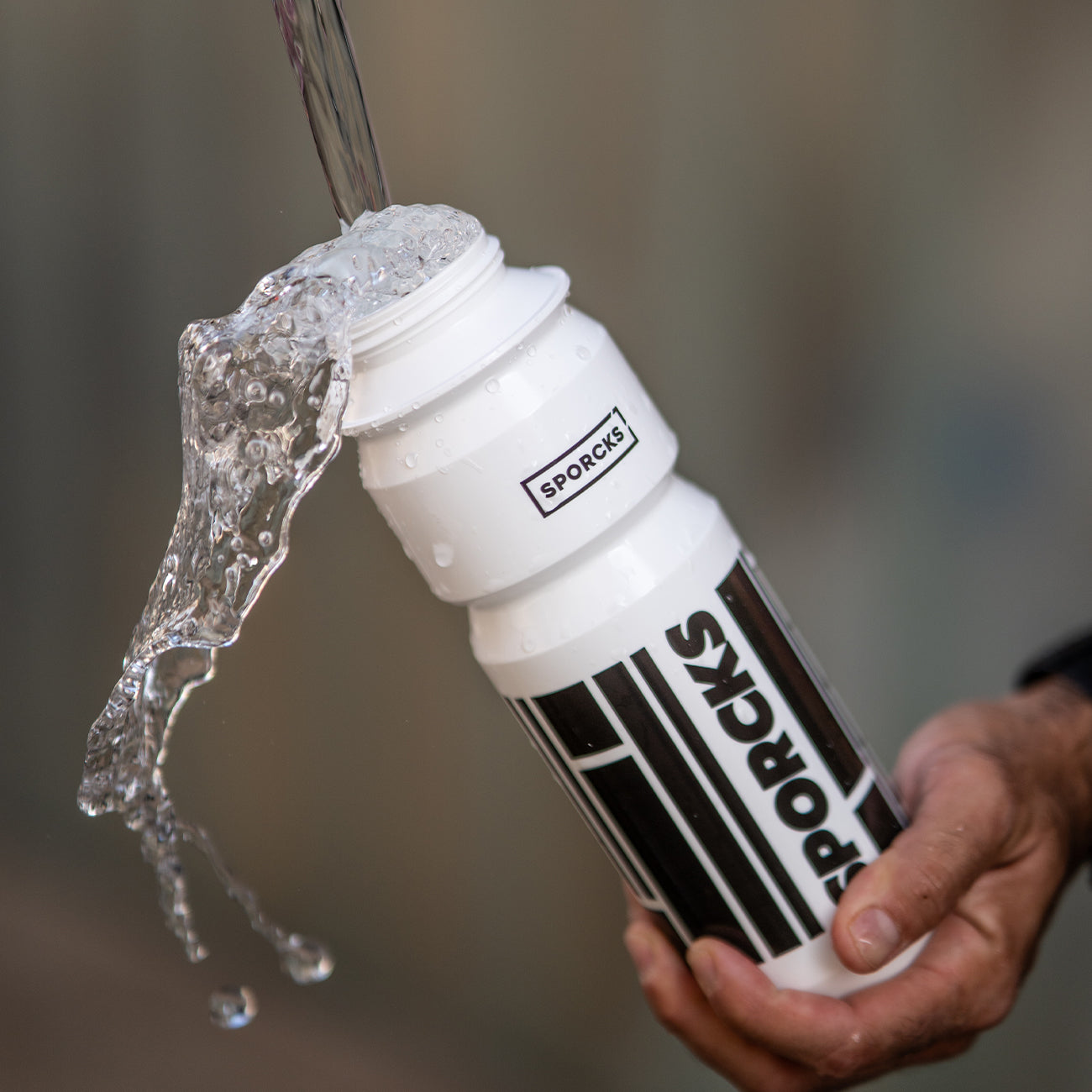 STAR LOGO BIDON BLANCO – SHIVA TACX 750ml