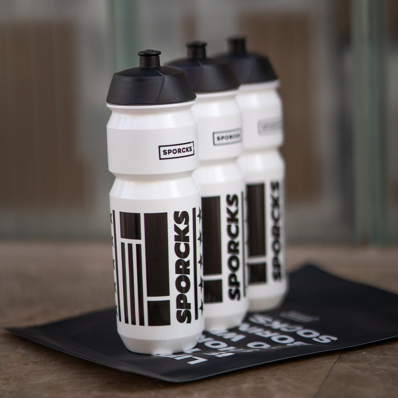 STAR LOGO BIDON BLANCO – SHIVA TACX 750ml