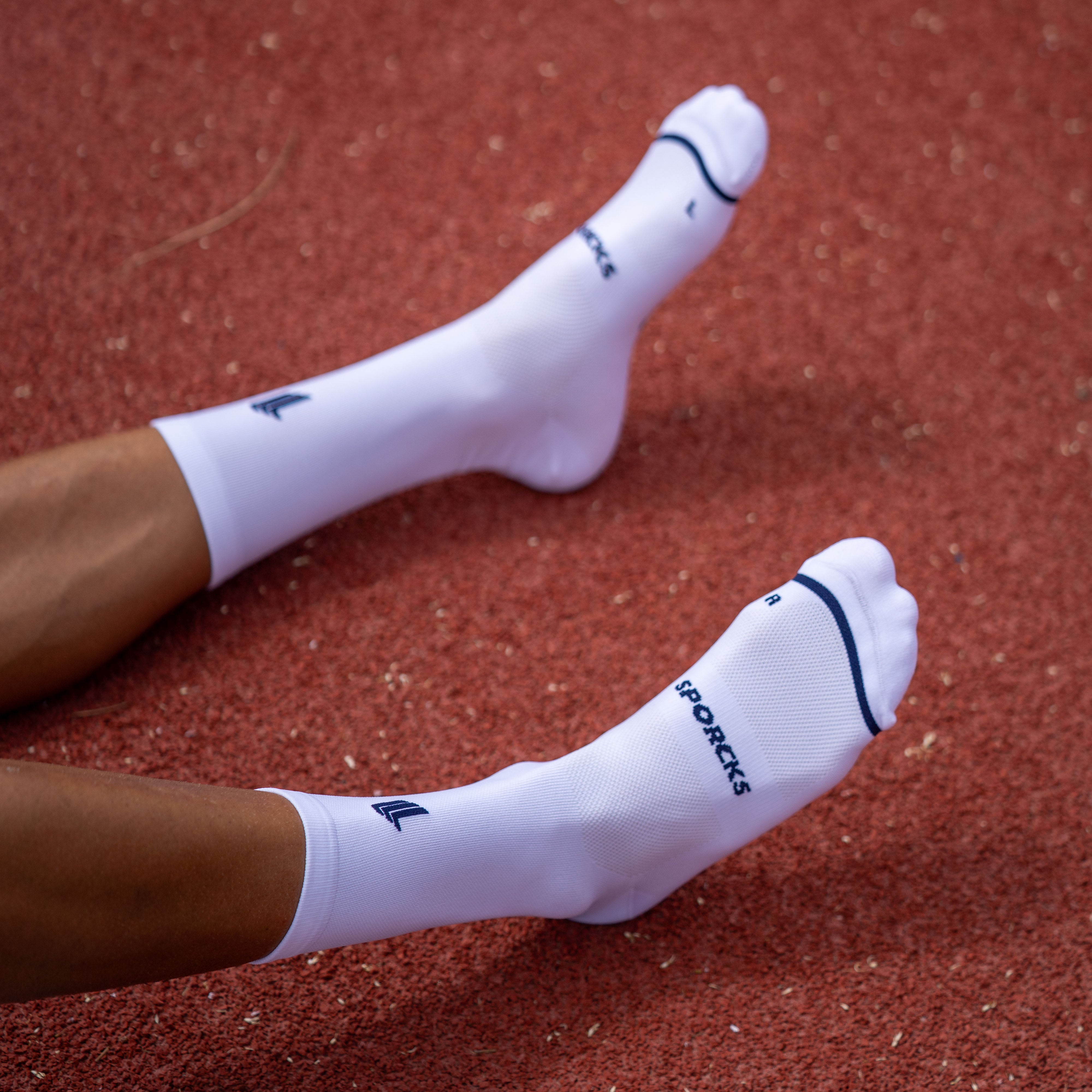 ULTRALIGHT PRO WHITE - CALCETÍN RUN ULTRALIGHT