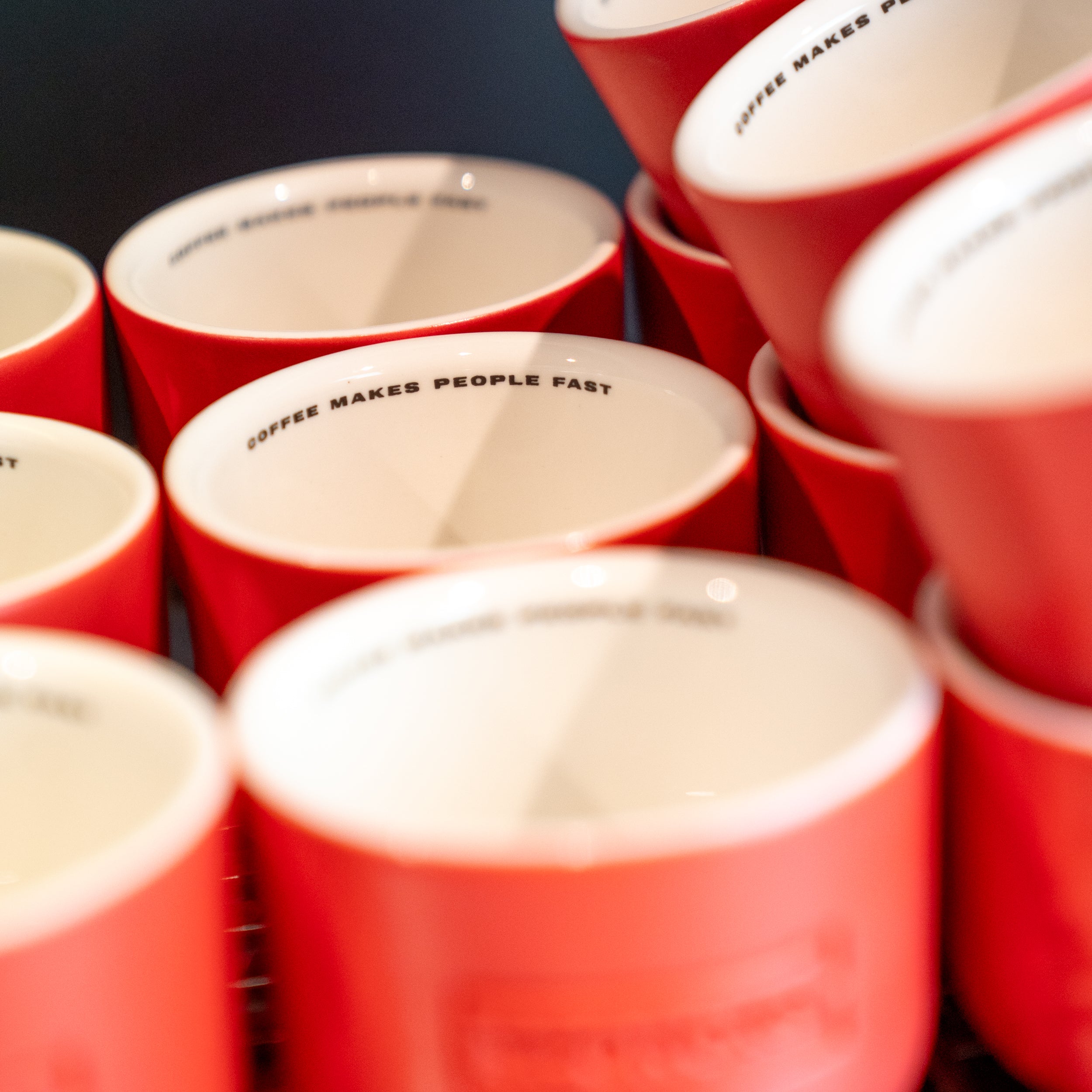 Red Cappuccino Cup - 200ml