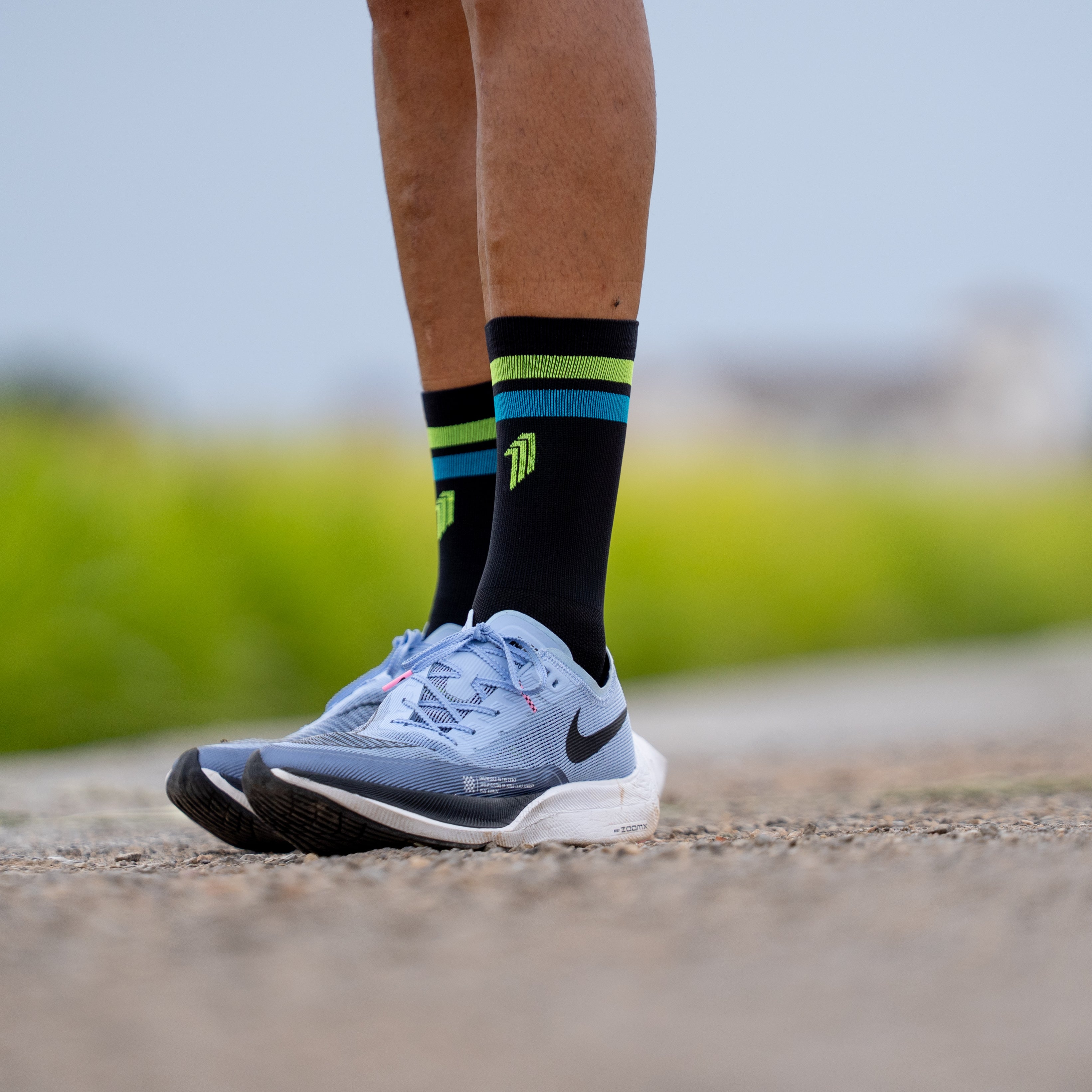PRO BLACK BLUE - RUN ULTRALIGHT SOCKS