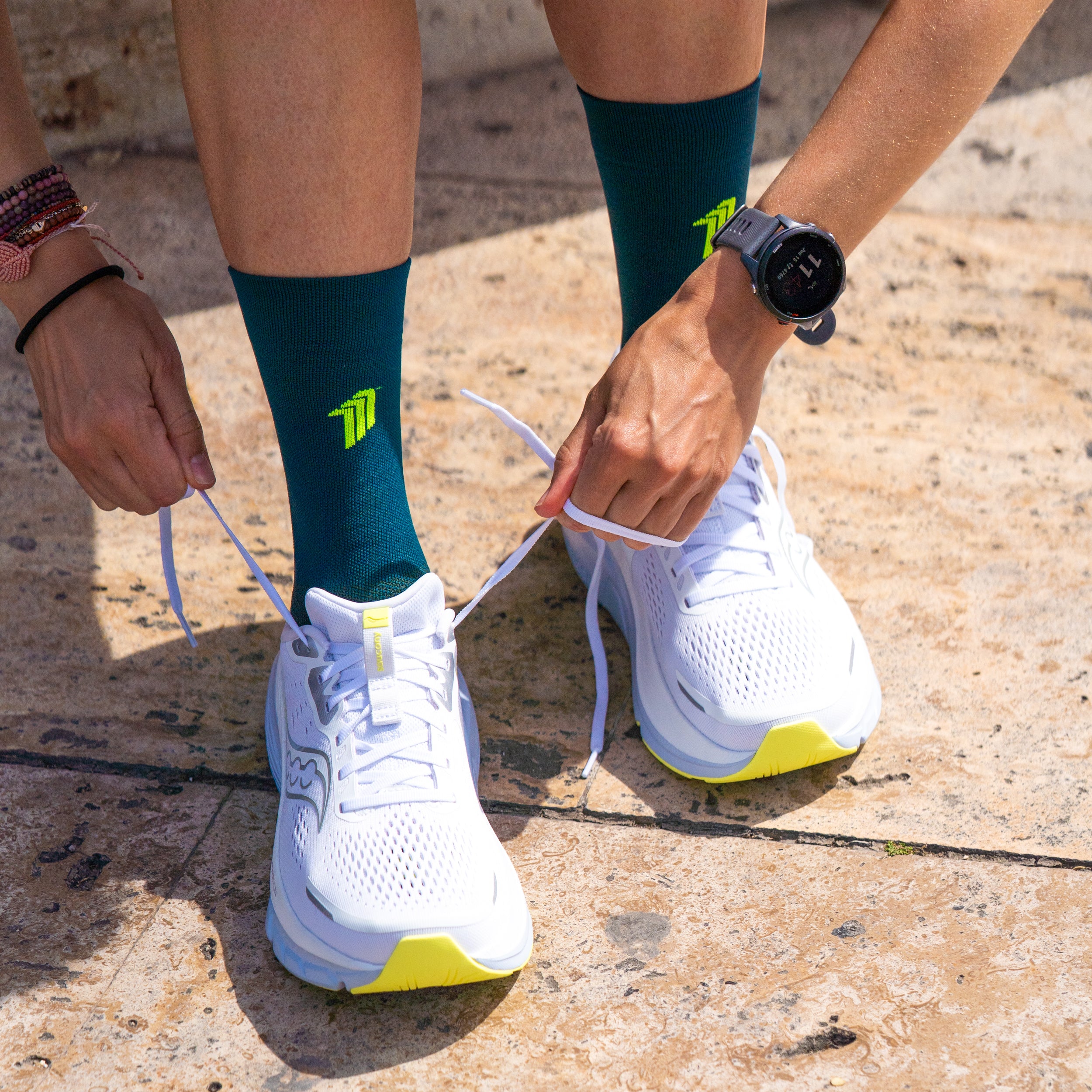 KEEP GOING GREEN - CALCETÍN RUNNING