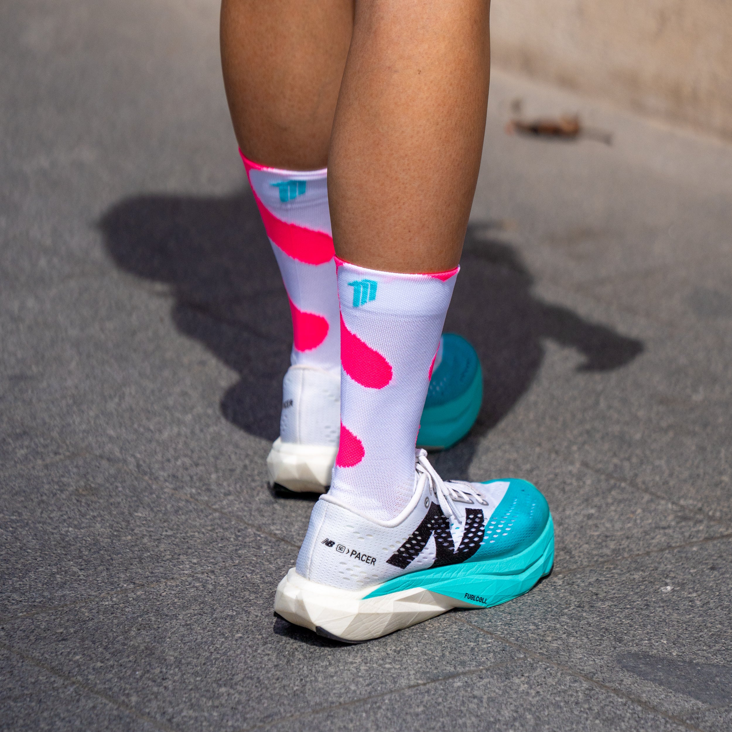 KINETIC PINK - RUNNING SOCKS