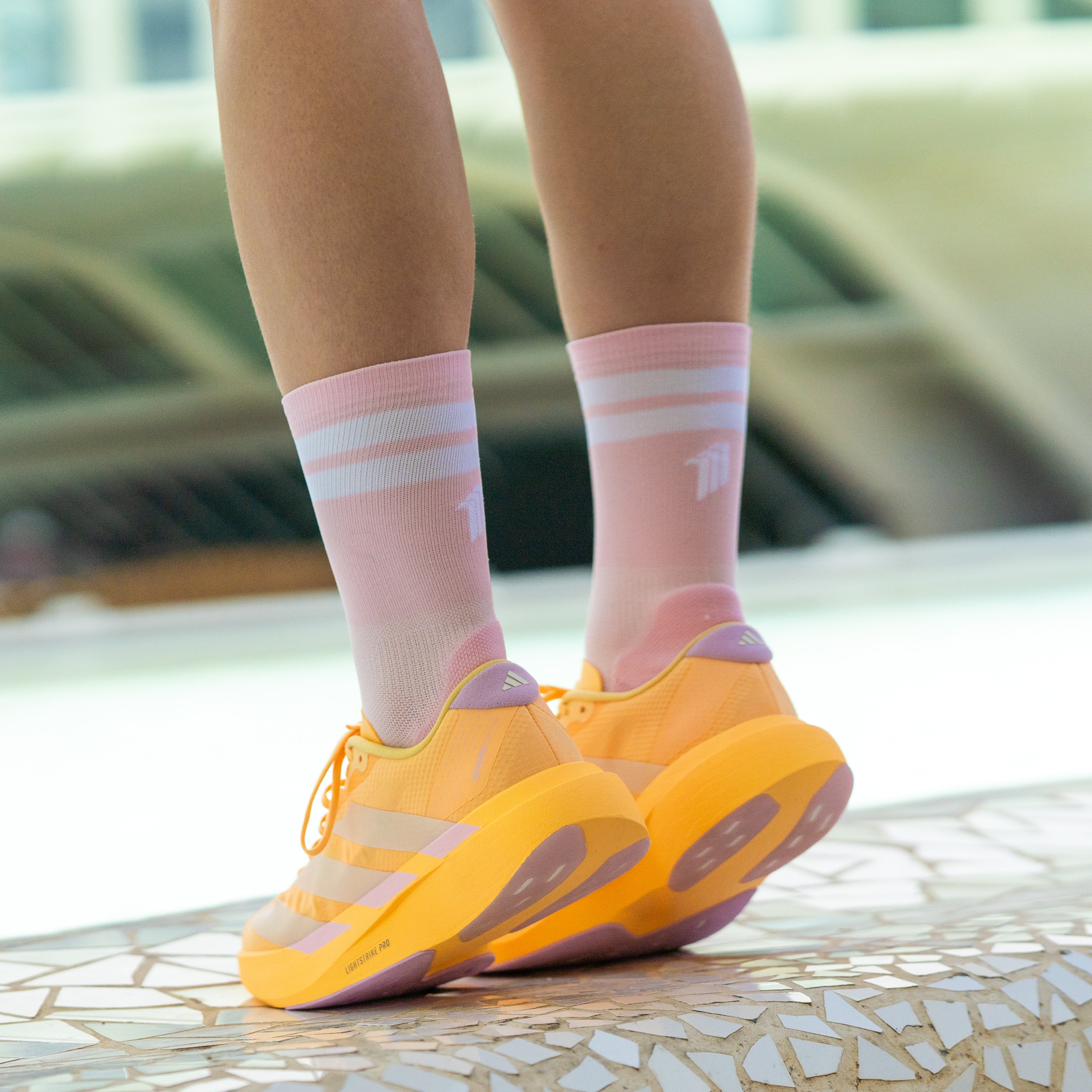 SIGNATURE PINK - CALCETÍN RUNNING PRO COMFORT