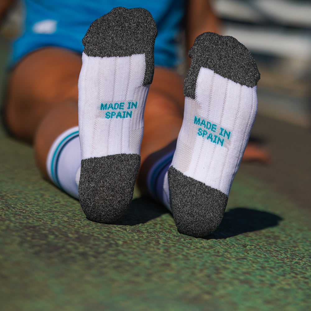 PRO WHITE - CALCETÍN RUN ULTRALIGHT