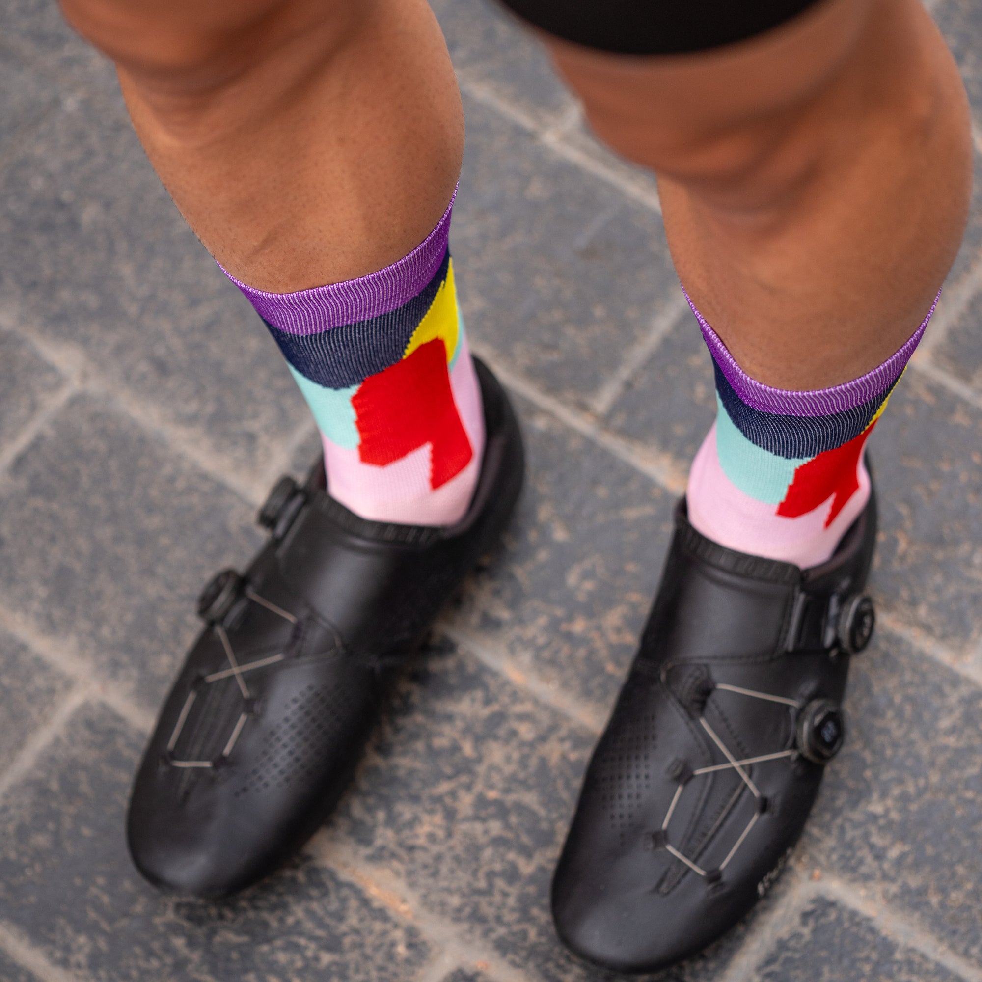 ALSACE PINK - CALCETÍN CICLISMO