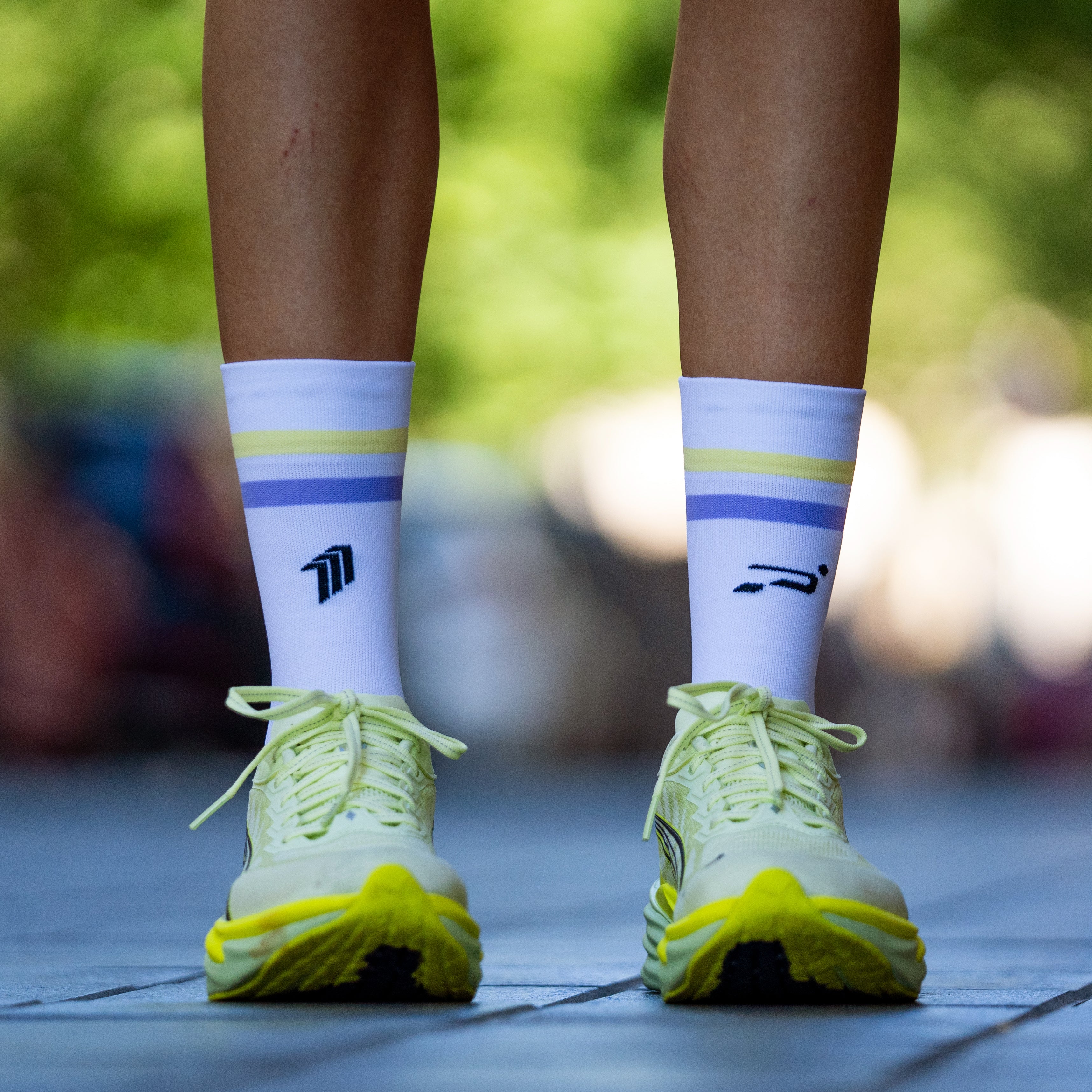 PERSONAL WHITE - RUNNING SOCKS