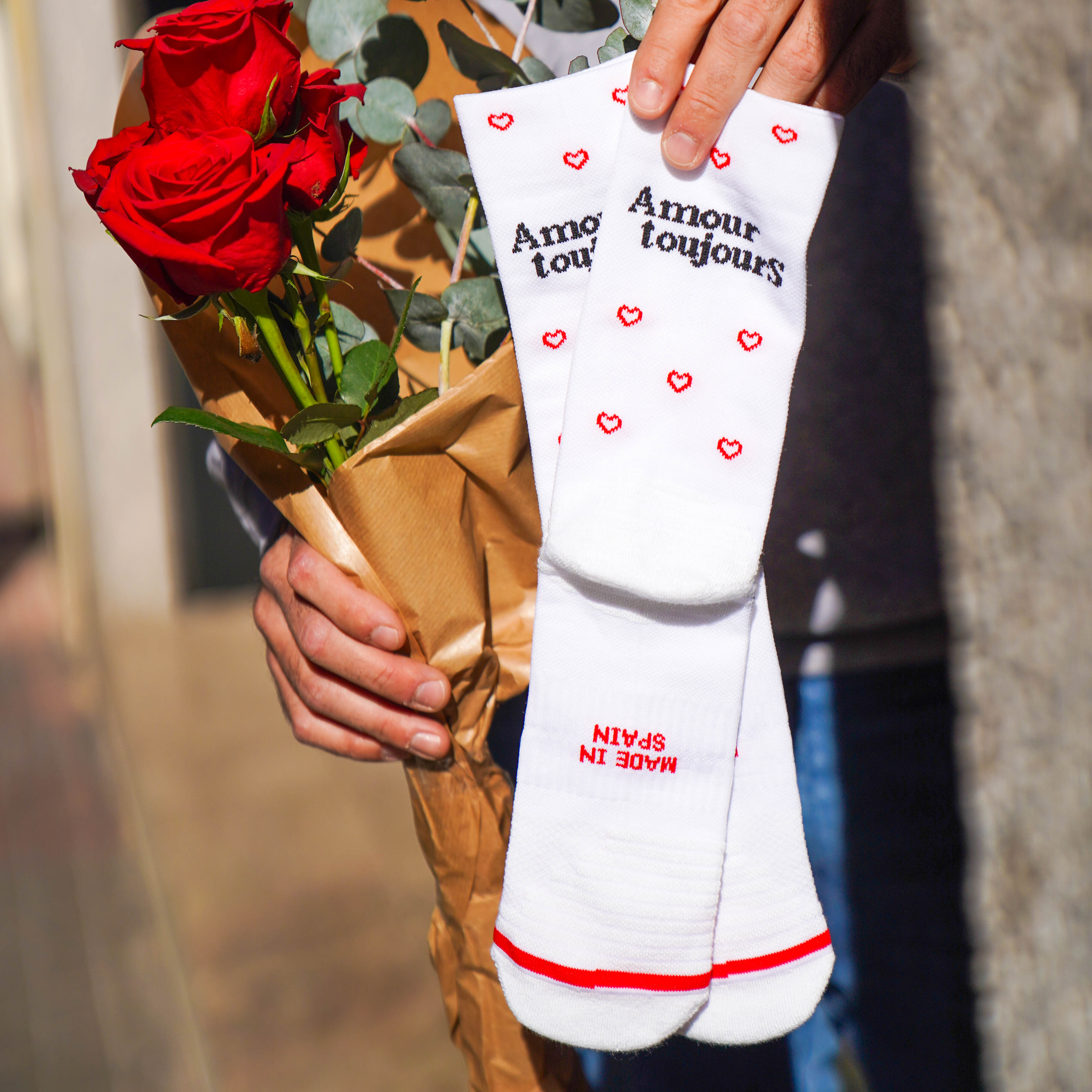 AMOUR TOUJOURS - RUNNING SOCKS