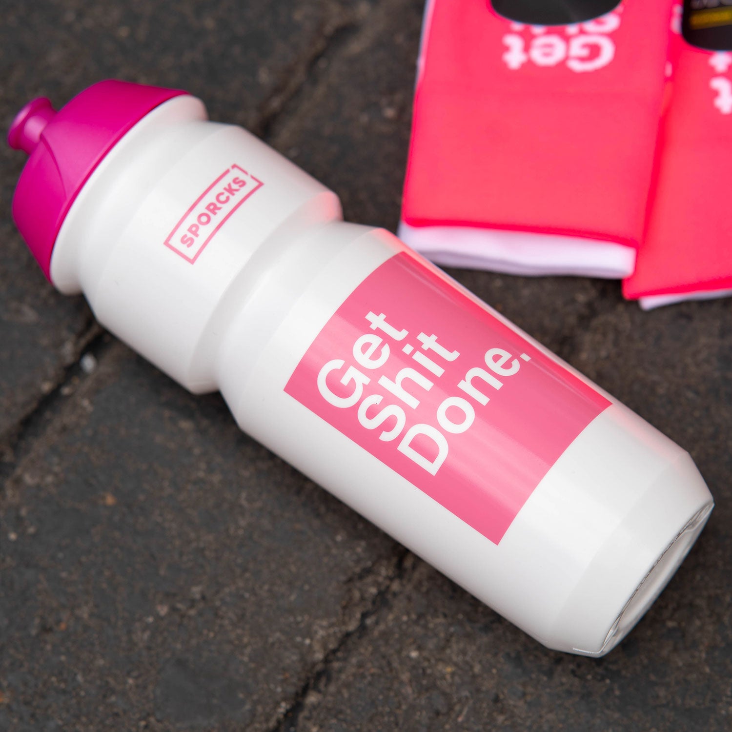 GET SHIT DONE PINK BIDÓN – SHIVA TACX 750ml