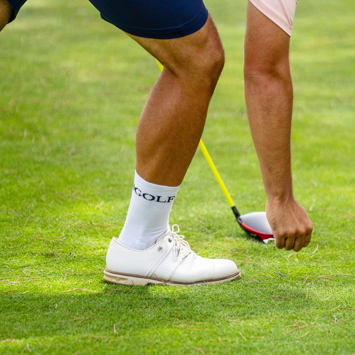 GOLF WHITE - CALCETÍN GOLF