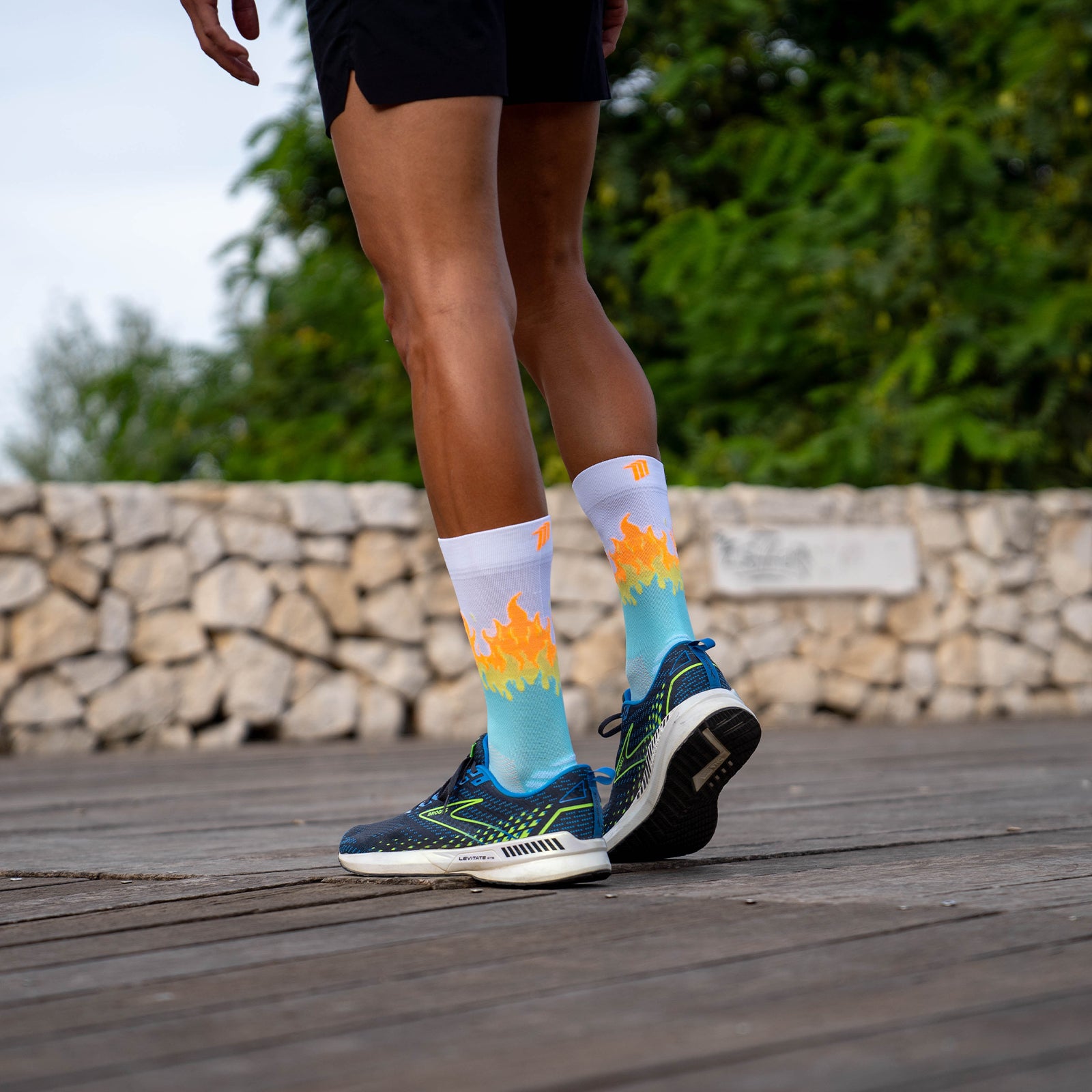 HOT BLUE - RUNNING SOCKS