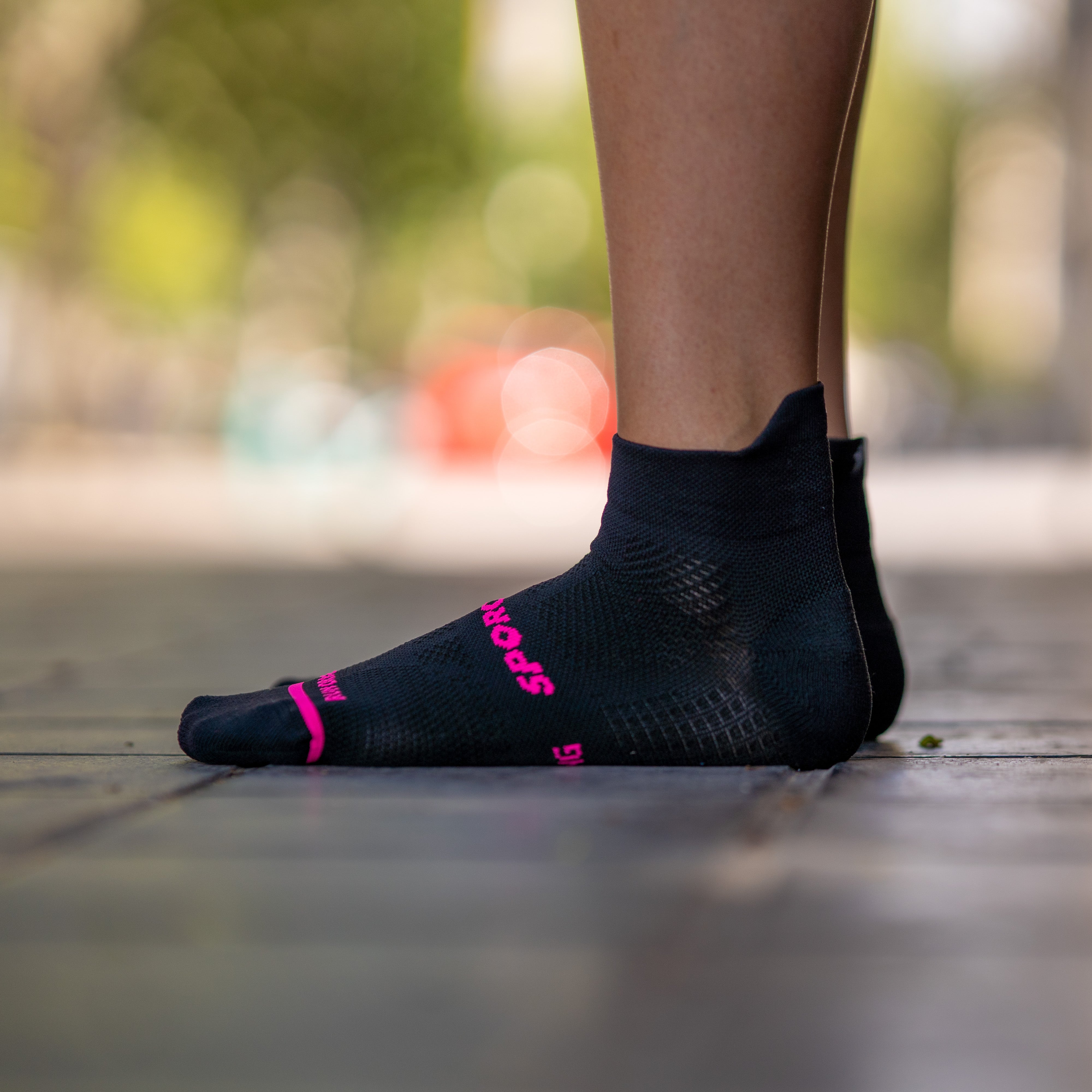 NOOSA BLACK V2 - CALCETÍN RUNNING