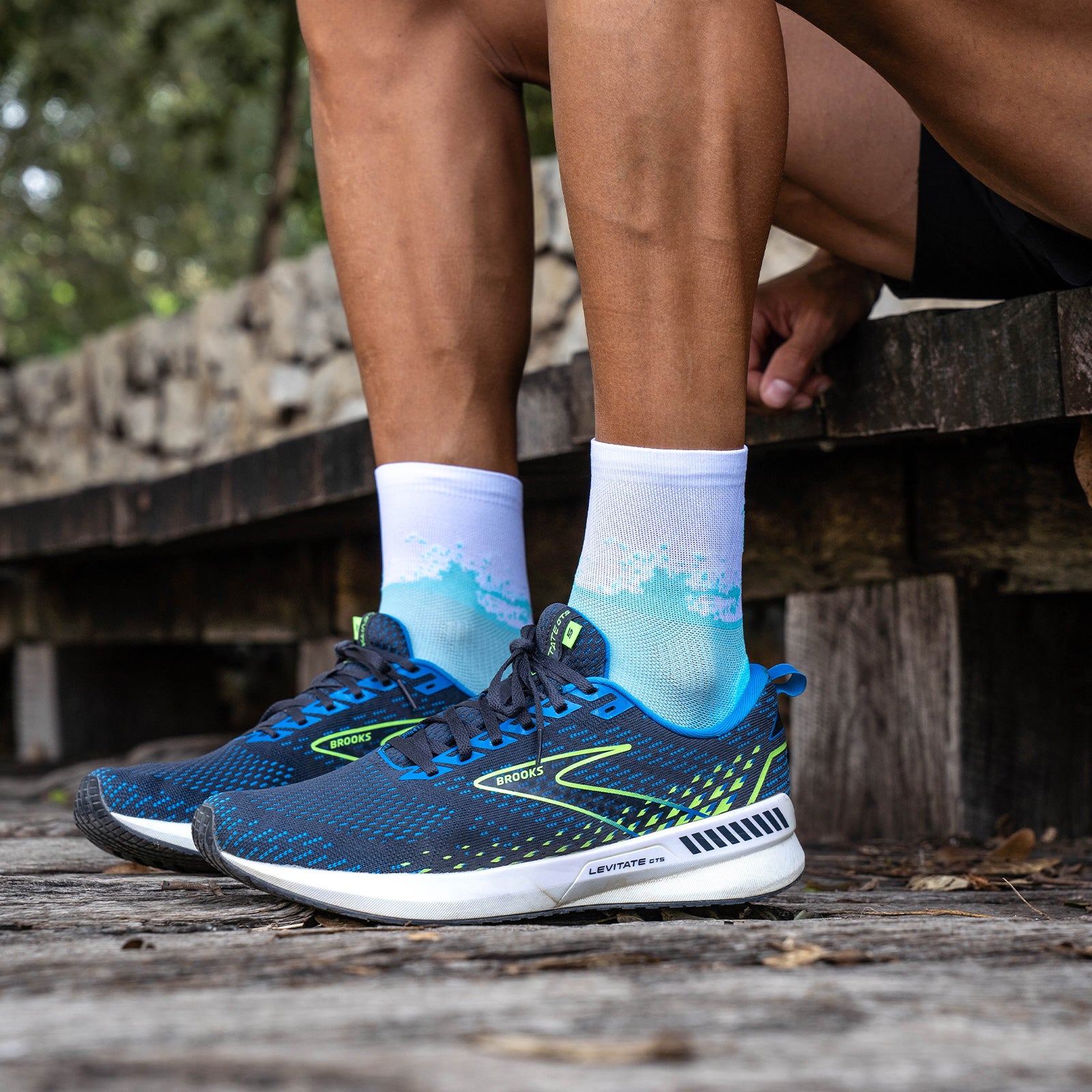 SPLASH BLUE - CALCETÍN RUN ULTRALIGHT