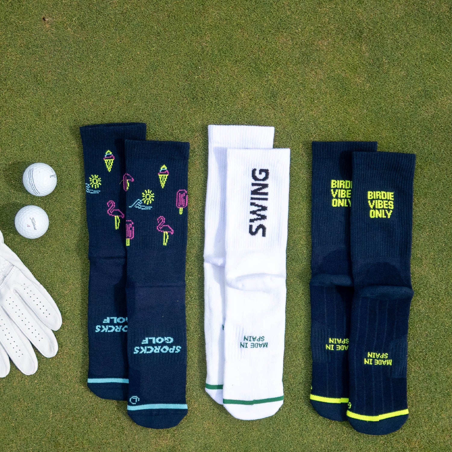 SUMMER NIGHT BLUE - GOLF SOCKS
