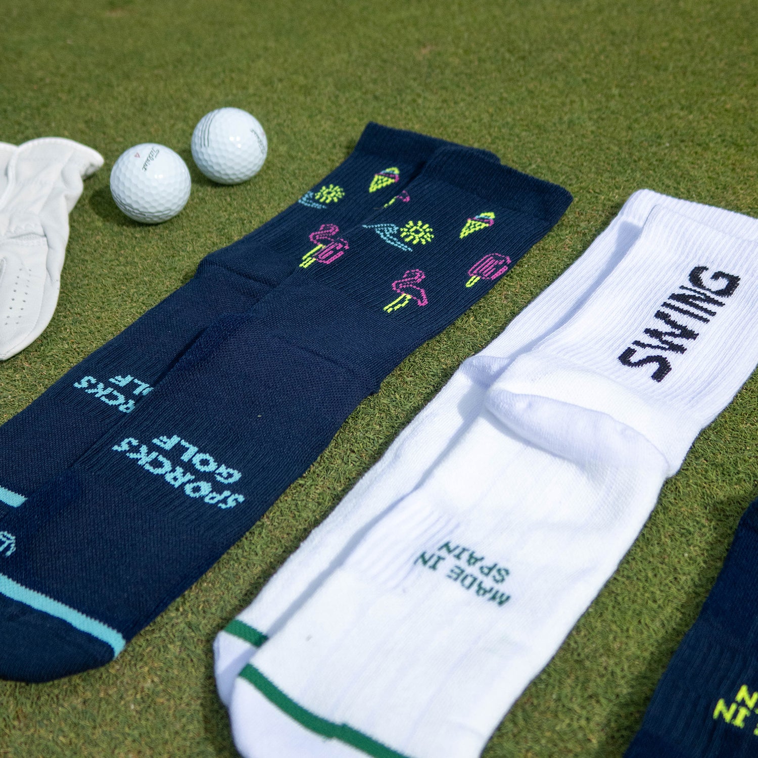 SUMMER NIGHT BLUE - GOLF SOCKS