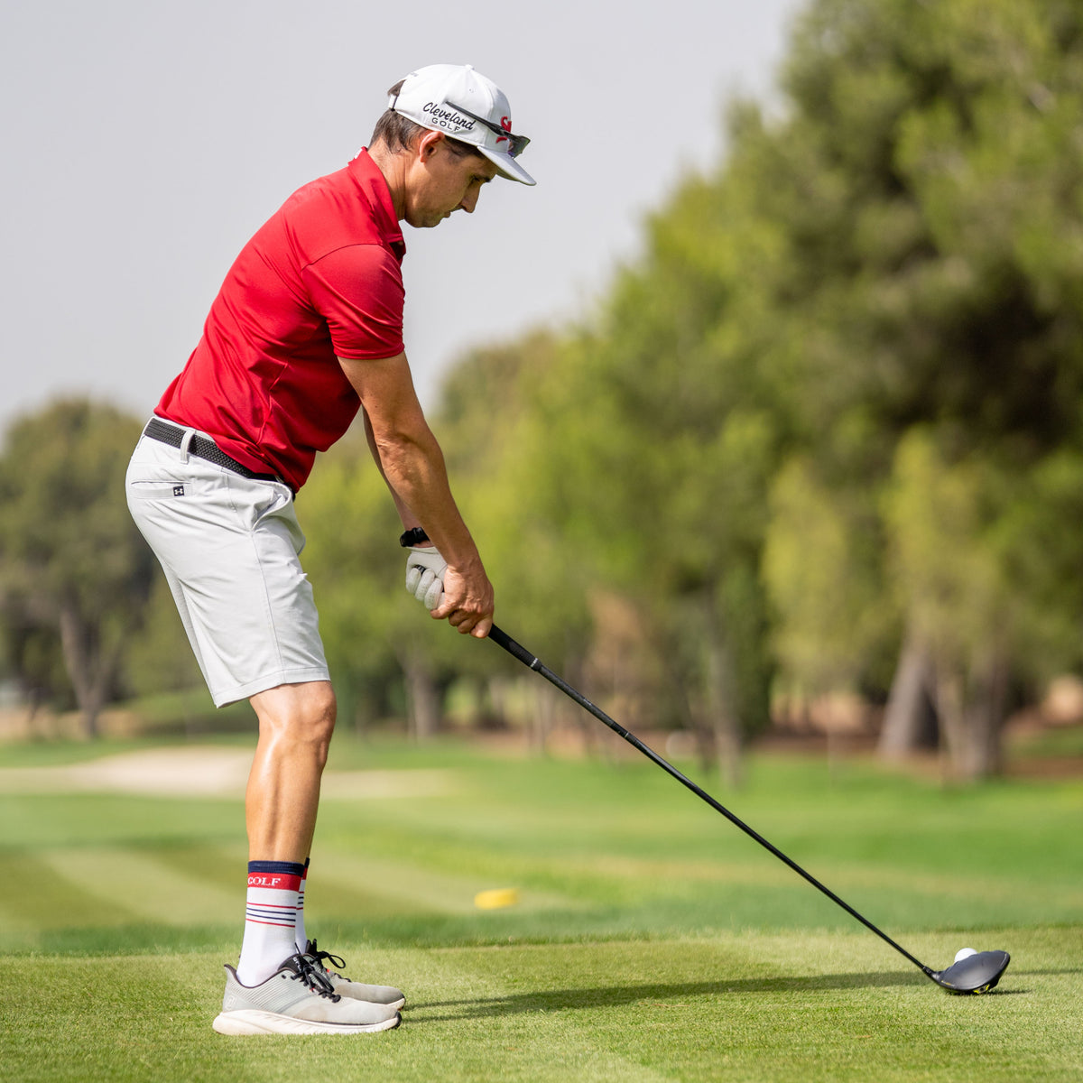 SWING RED - CALCETÍN GOLF
