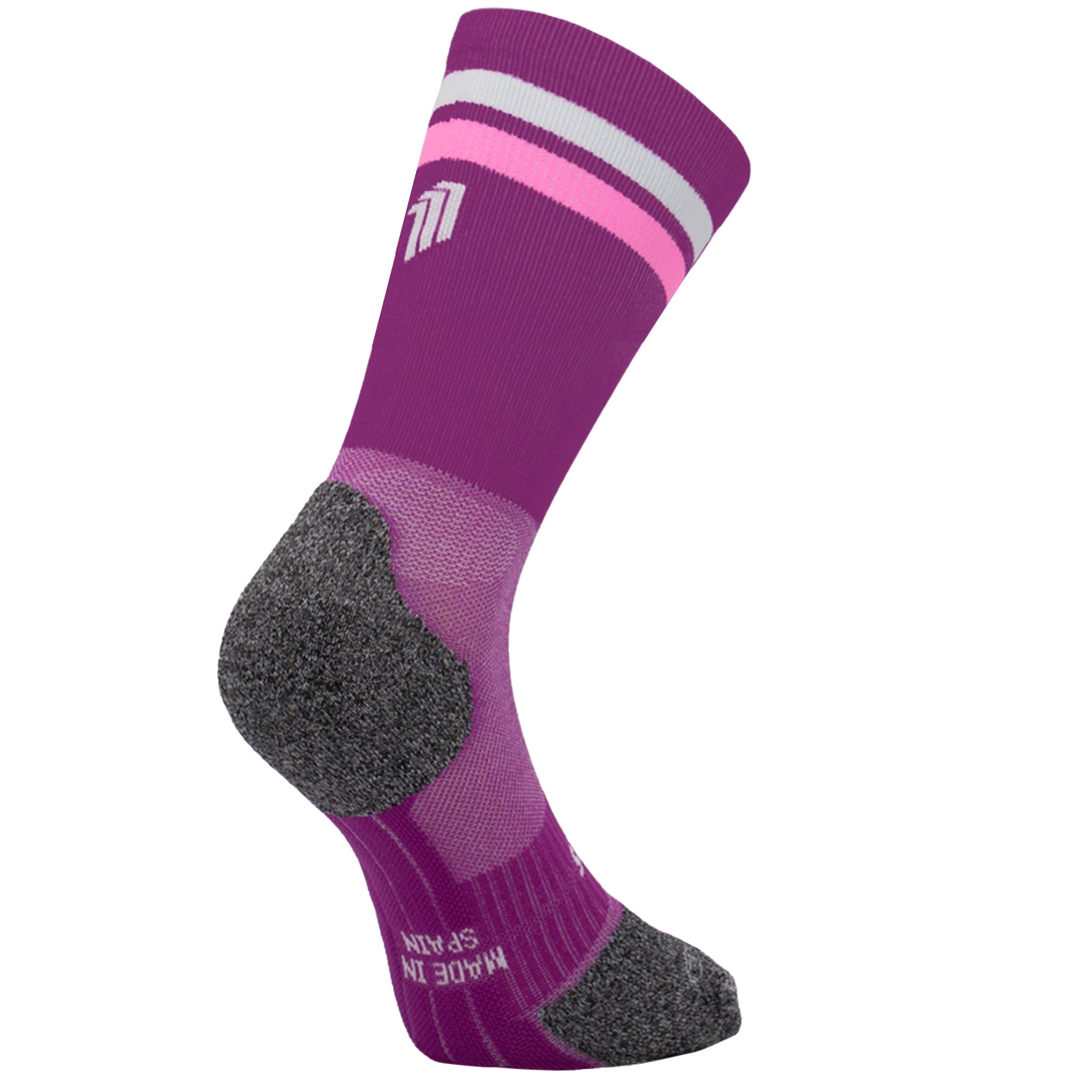 PRO PURPLE WHITE - CALCETÍN RUN ULTRALIGHT
