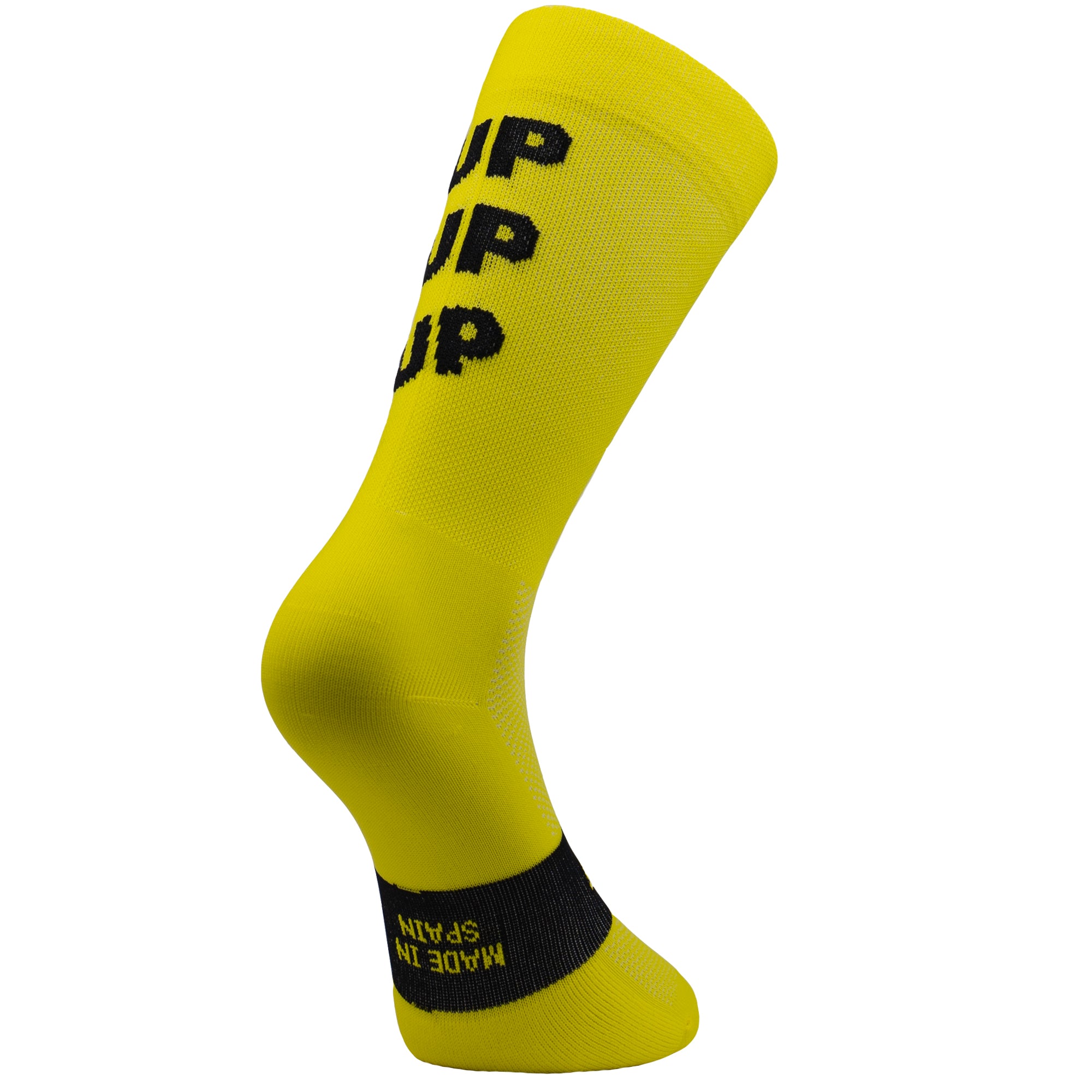 UP UP UP YELLOW - CALCETÍN CICLISMO