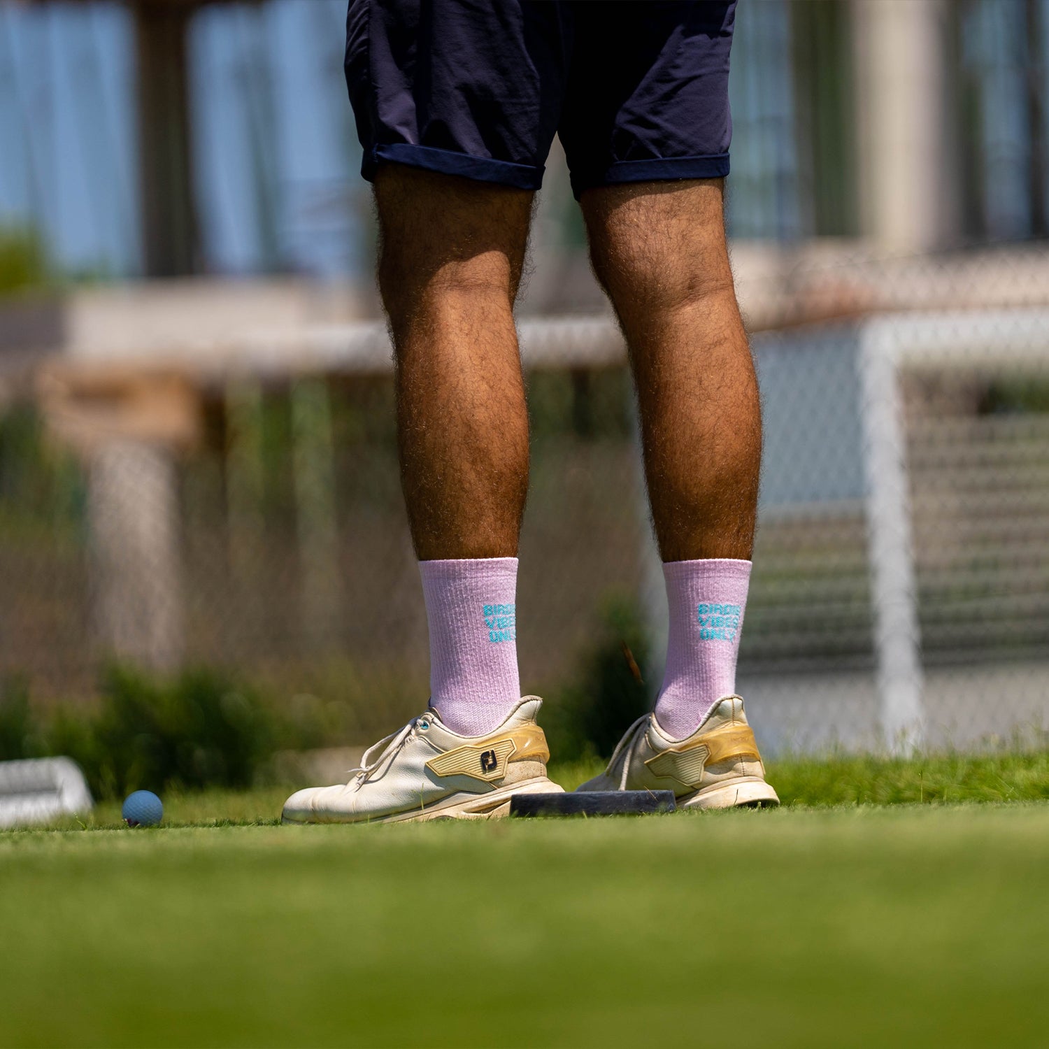 BIRDIE VIBES PINK - GOLF SOCKS