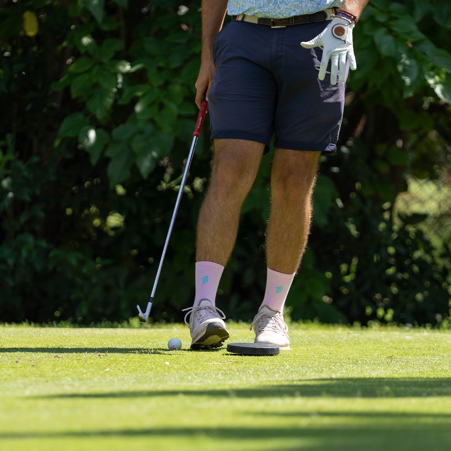 BIRDIE VIBES PINK - GOLF SOCKS