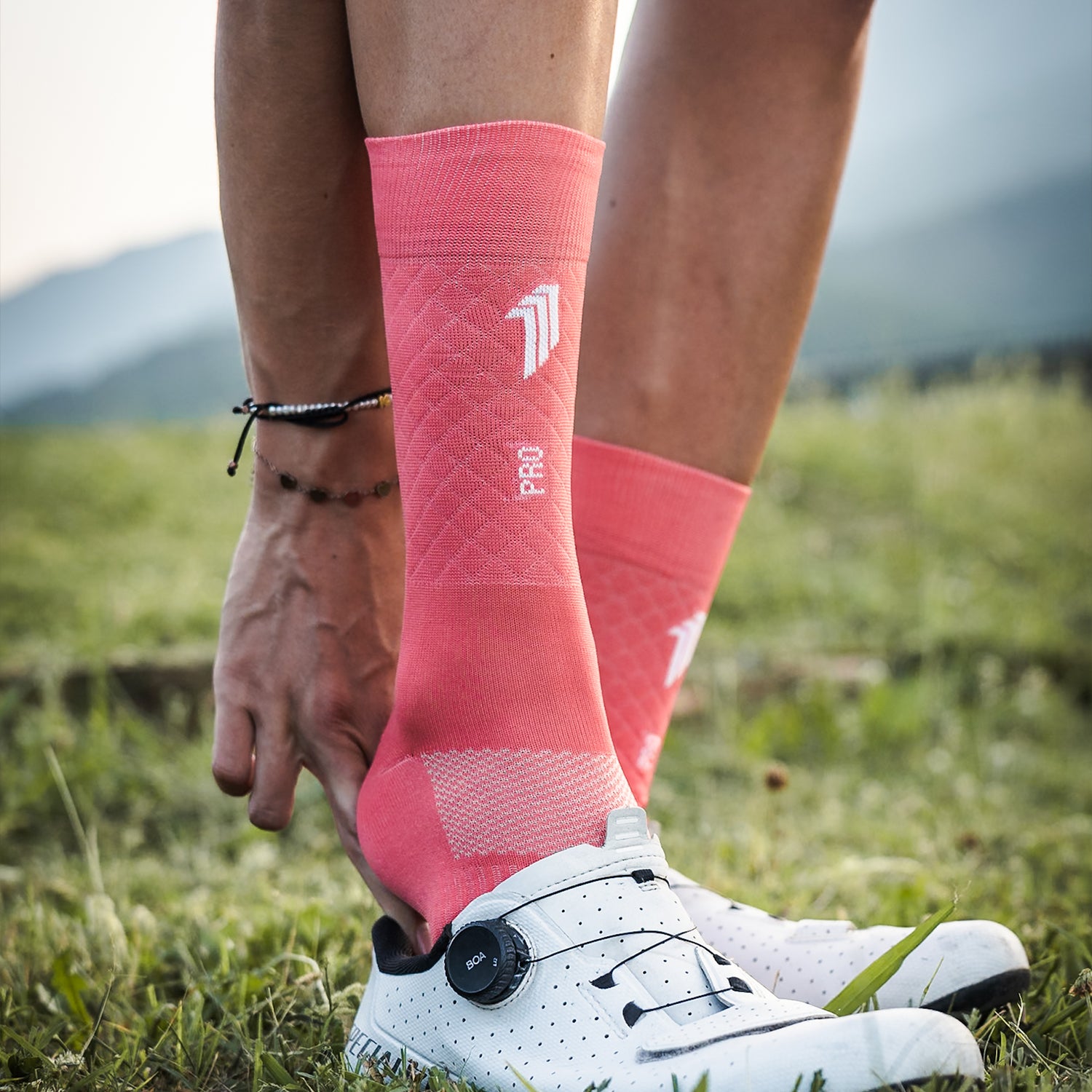 PRO ELITE SCARLET - PRO CYCLING SOCKS