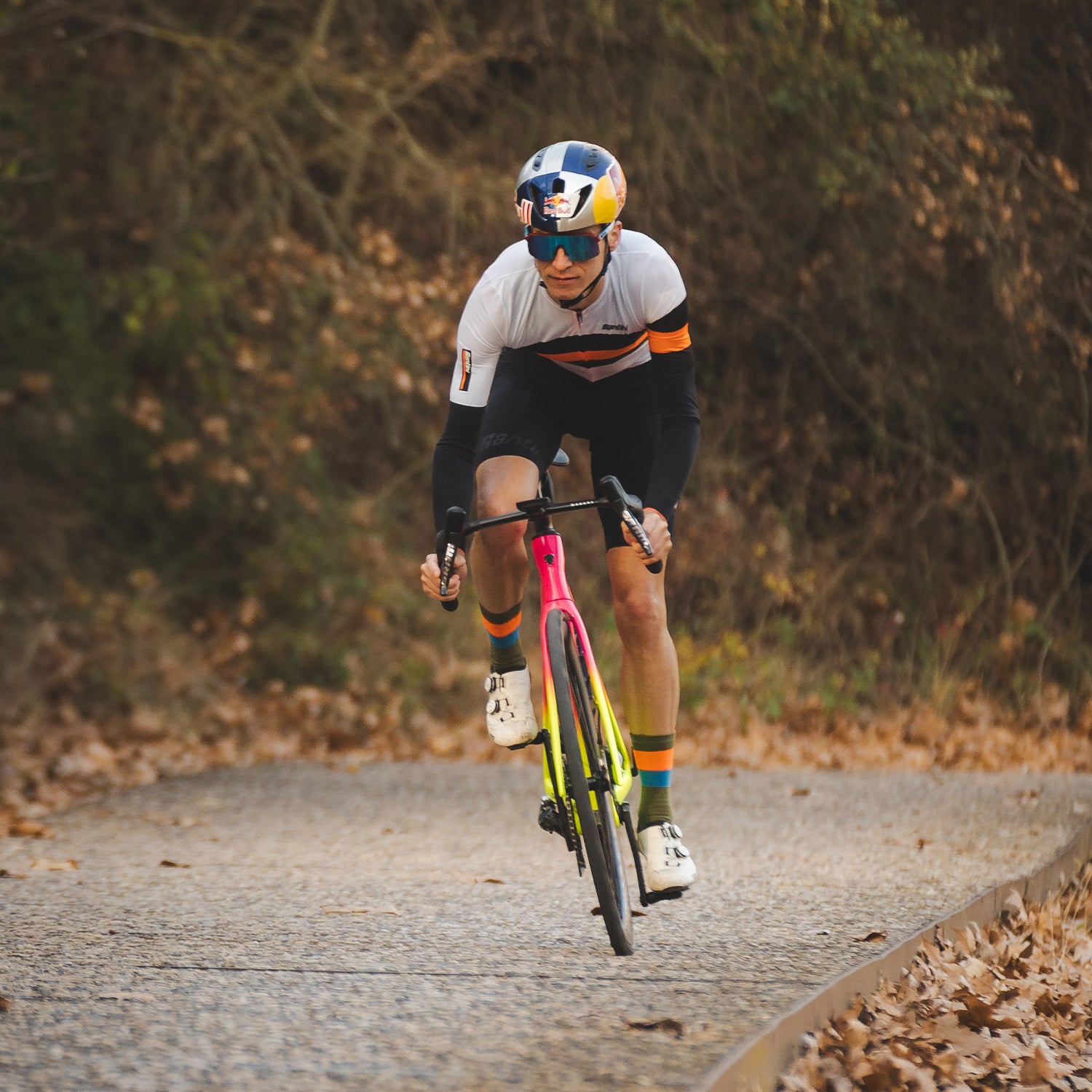 SUB 0 REFLECTIVE GREEN - MERINO WOOL CYCLING SOCKS