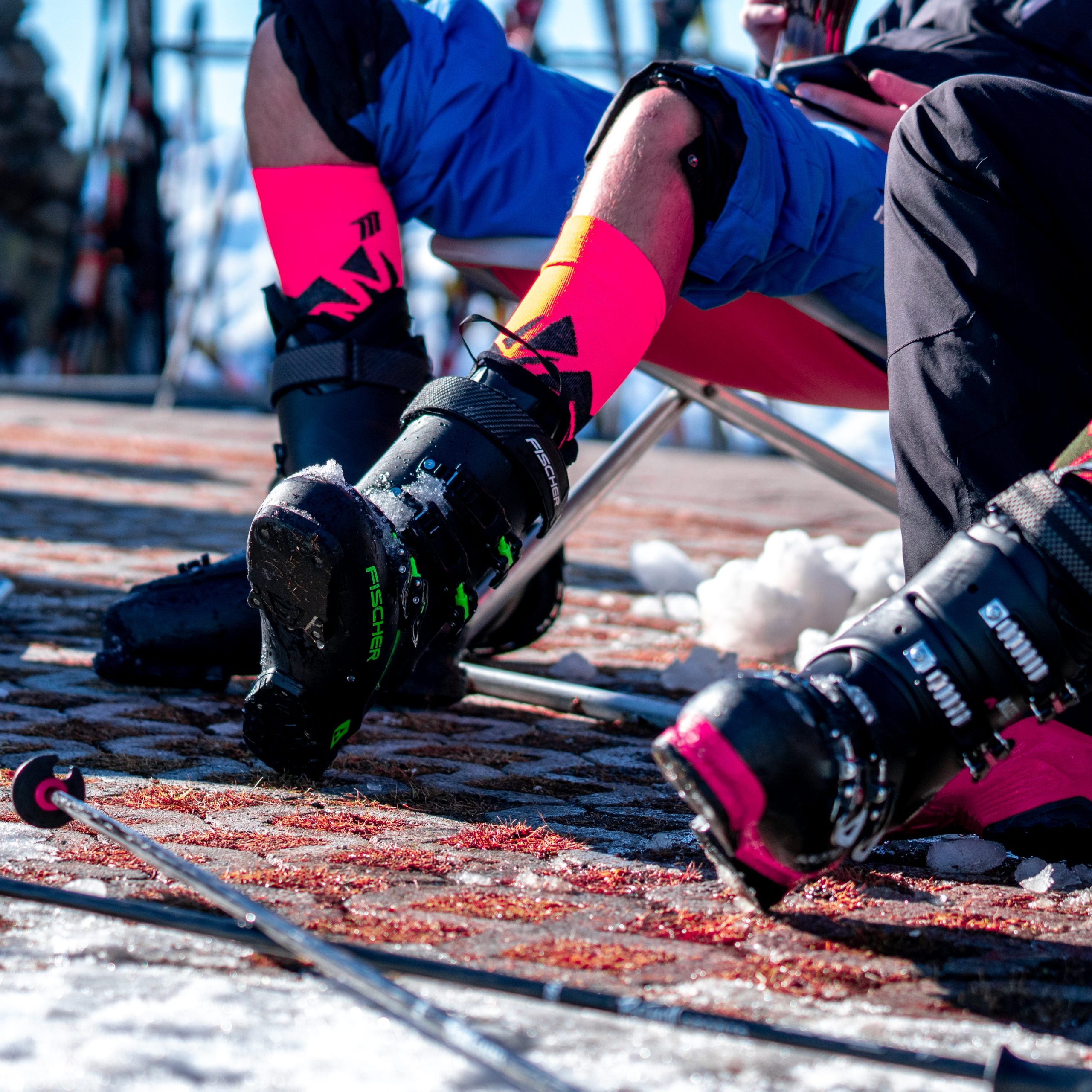 KAPRUN PINK - SKI SOCKS