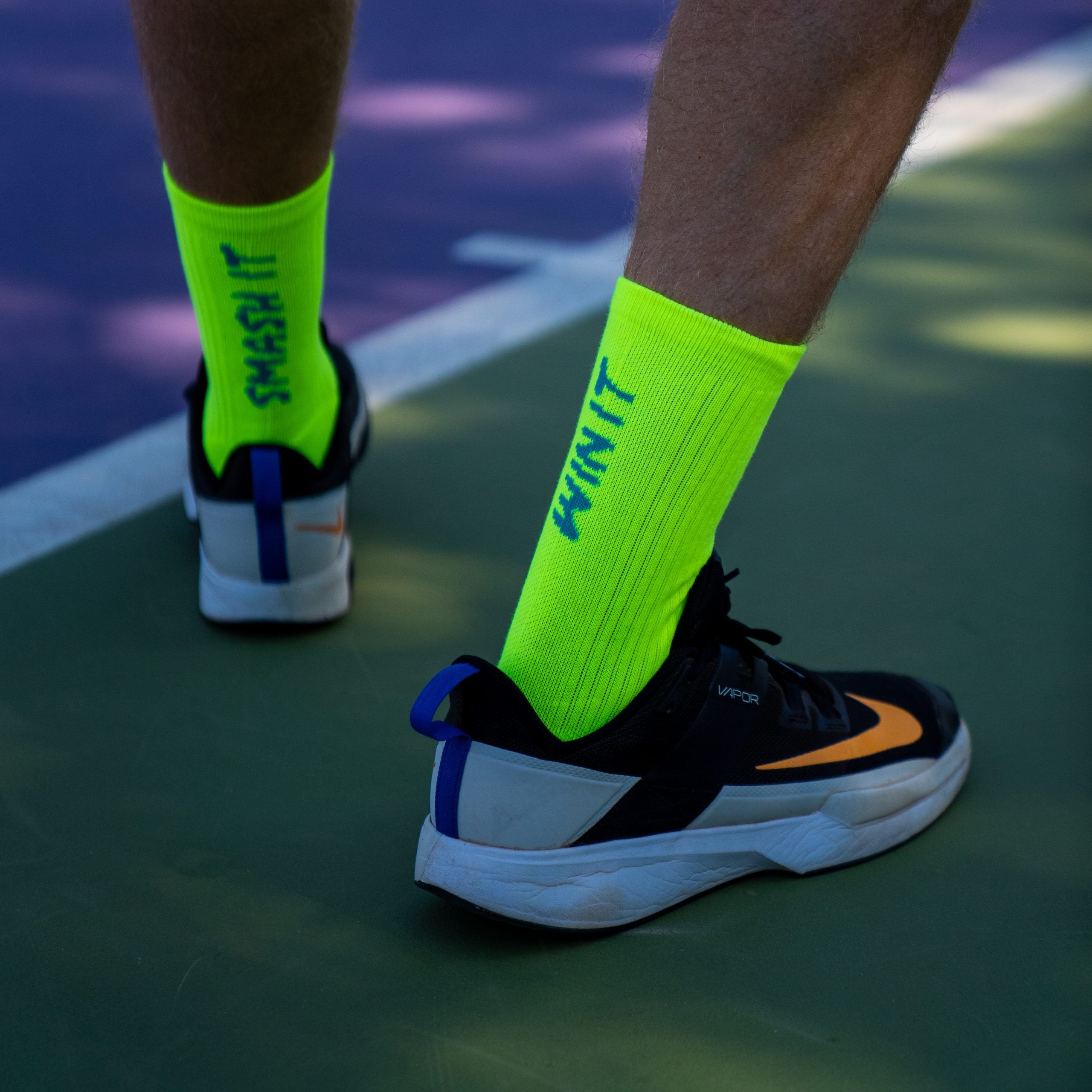 SMASH IT YELLOW - CALCETÍN TENIS / PADEL