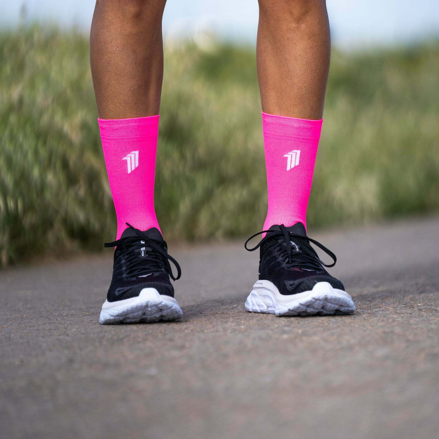 SEVEN MILE PINK - RUNNING SOCKS