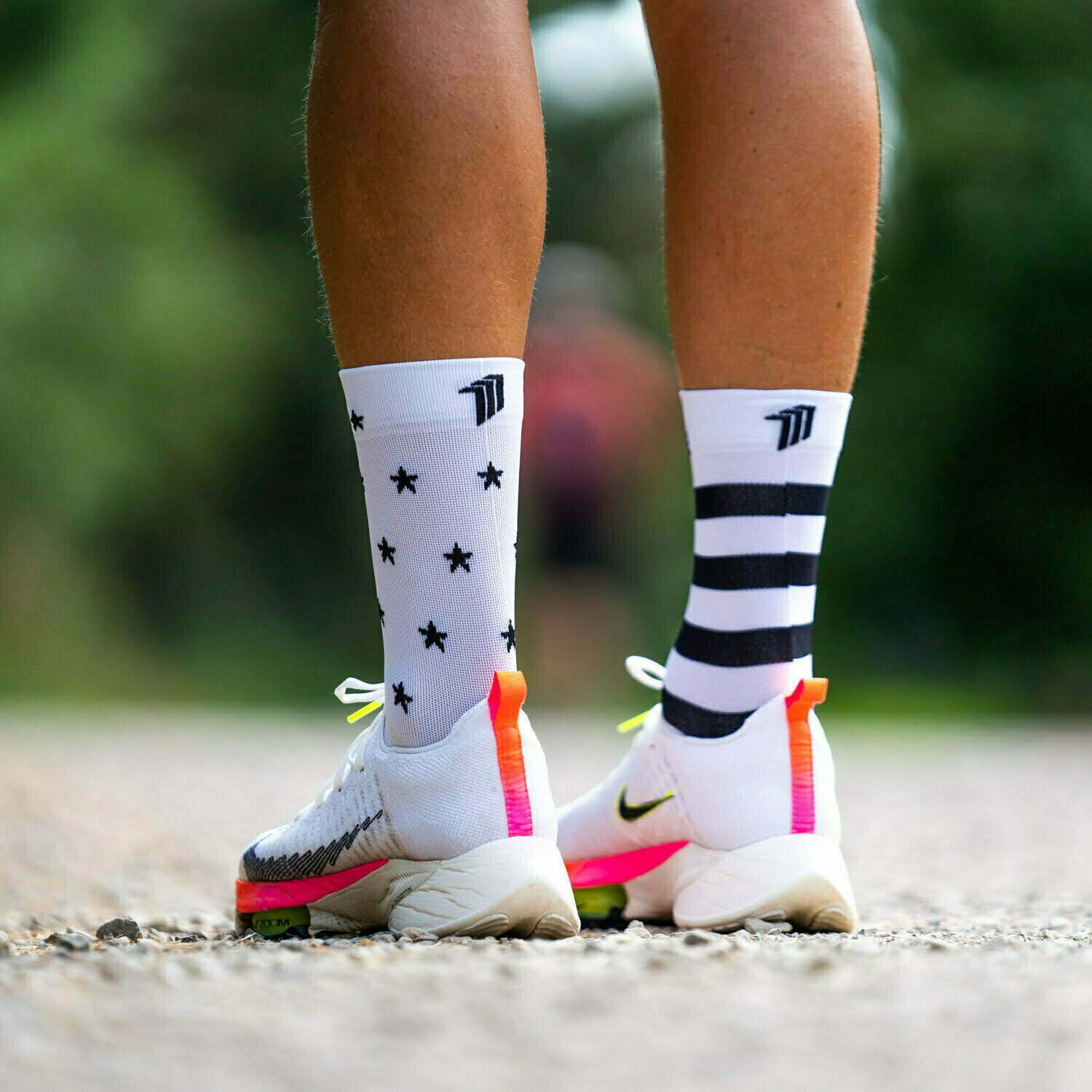 LEGEND WHITE - RUNNING SOCKS