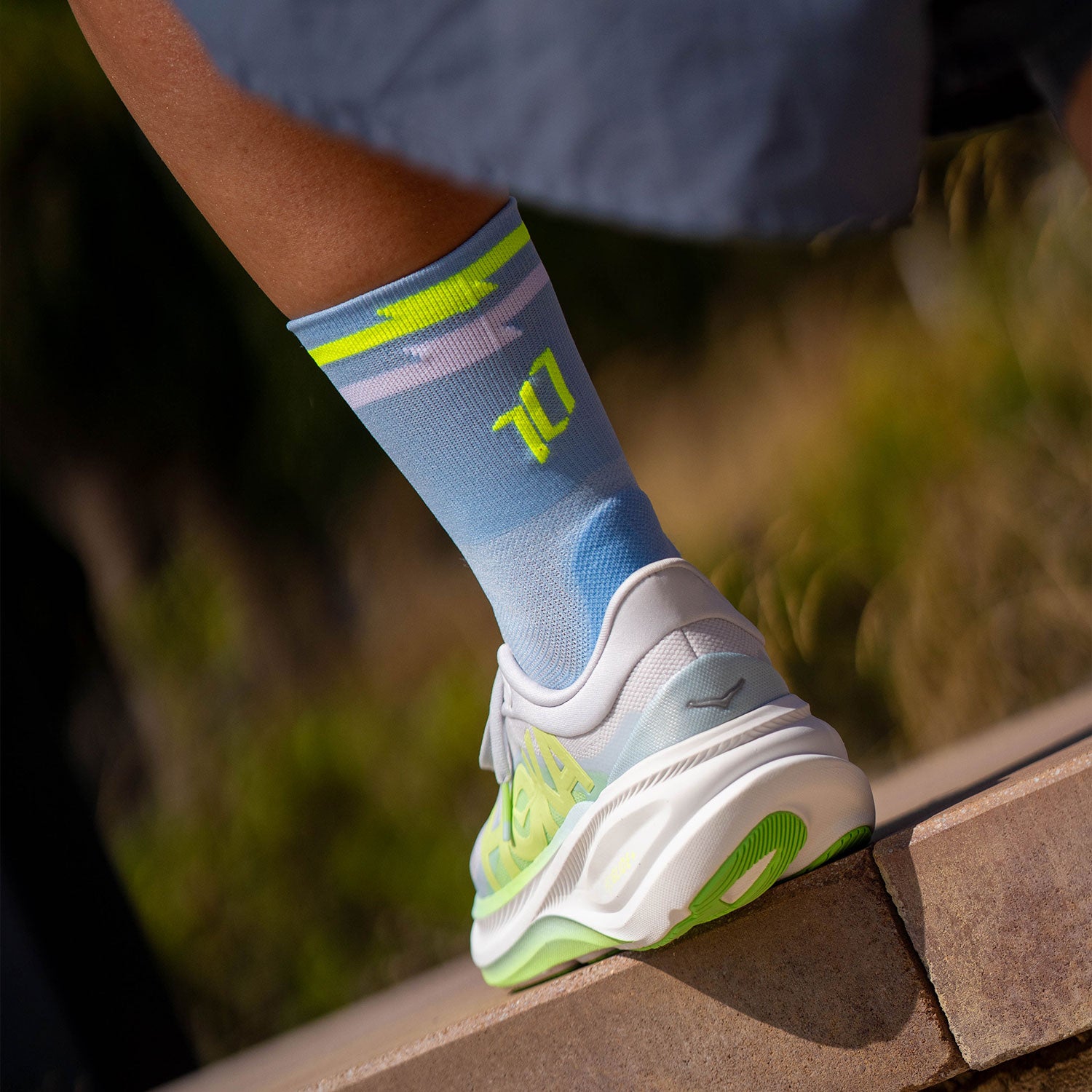 SUMMER 10 BLUE - PRO COMFORT RUNNING SOCKS