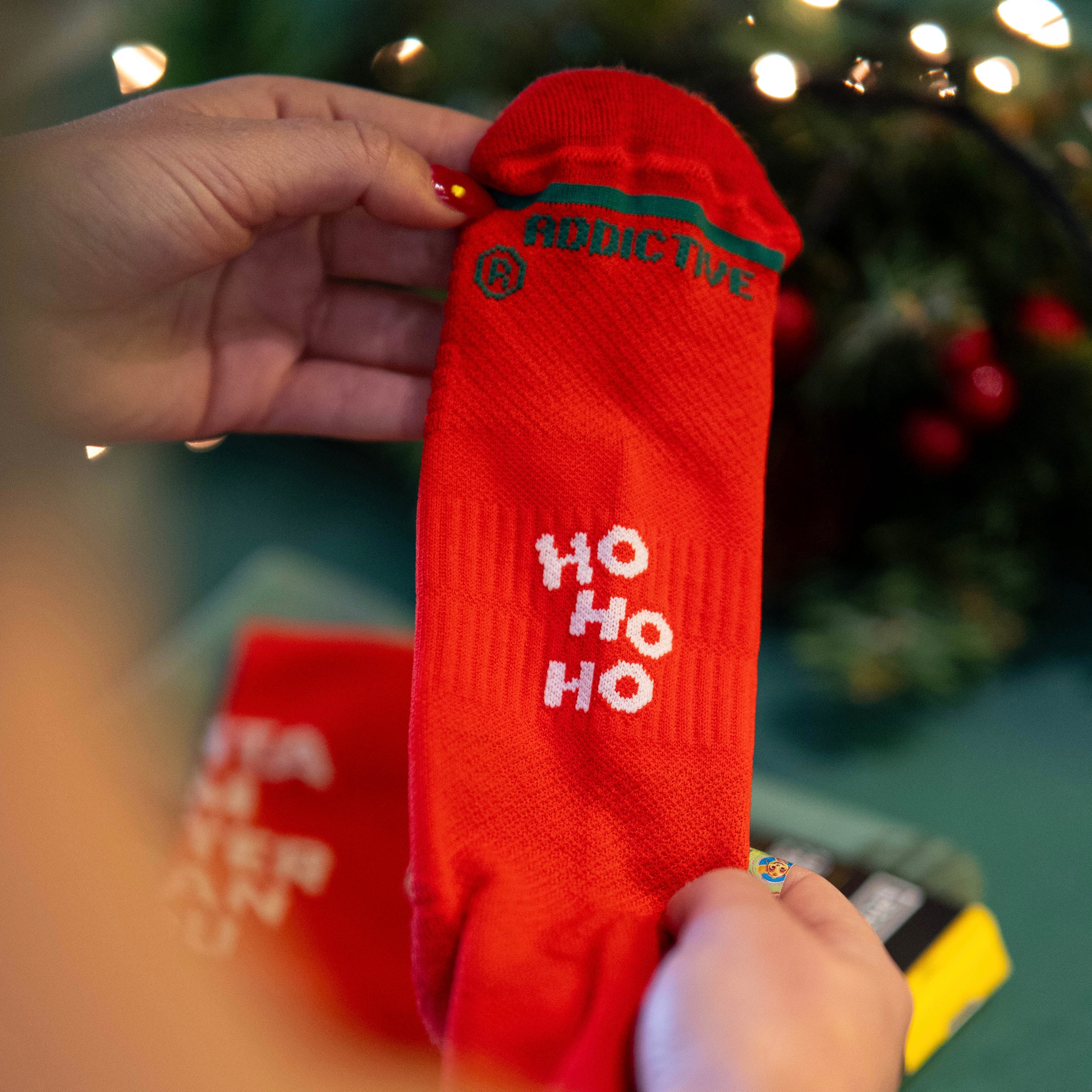SANTA FASTER - RUNNING SOCKS