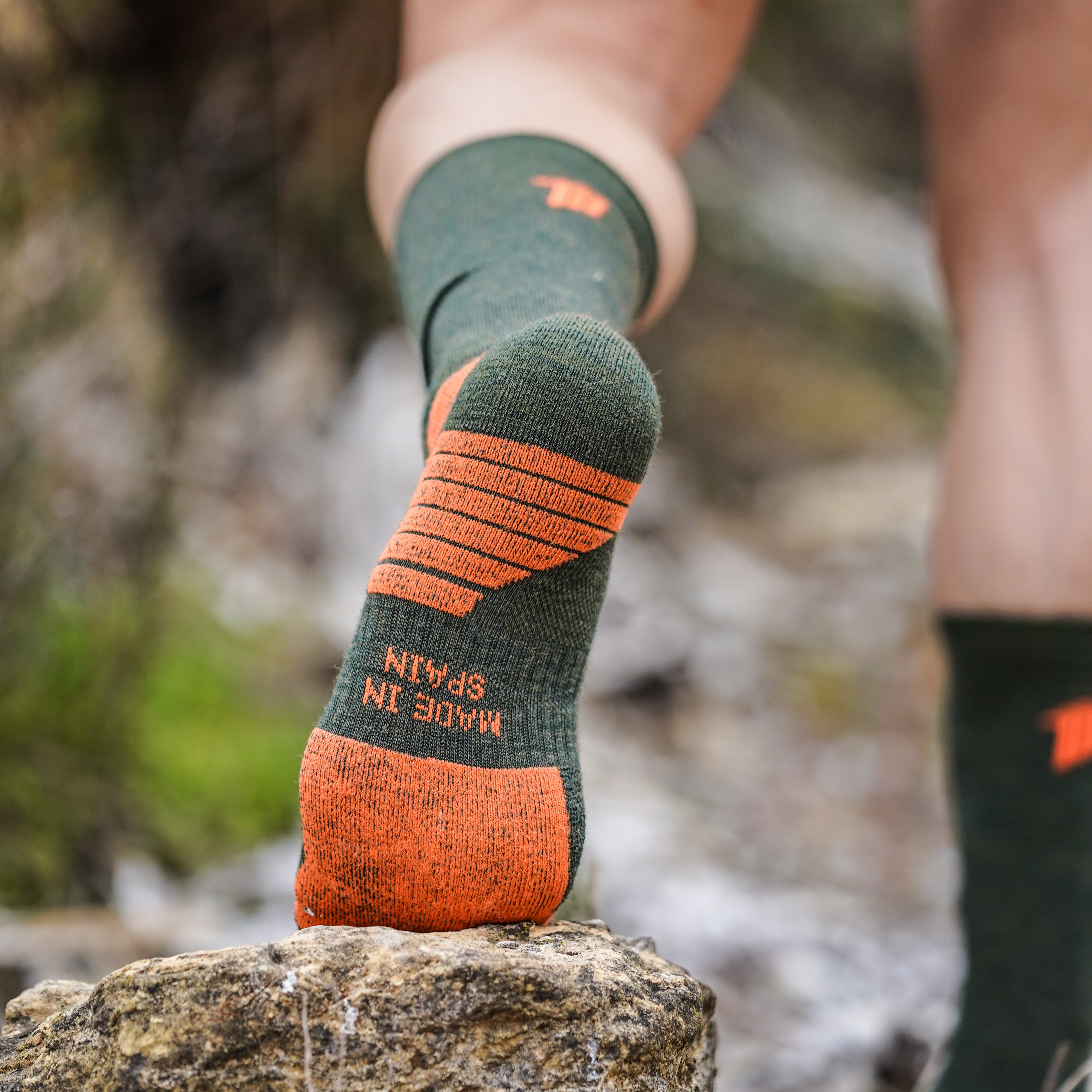 PATHLESS GREEN - TRAIL SOCKS