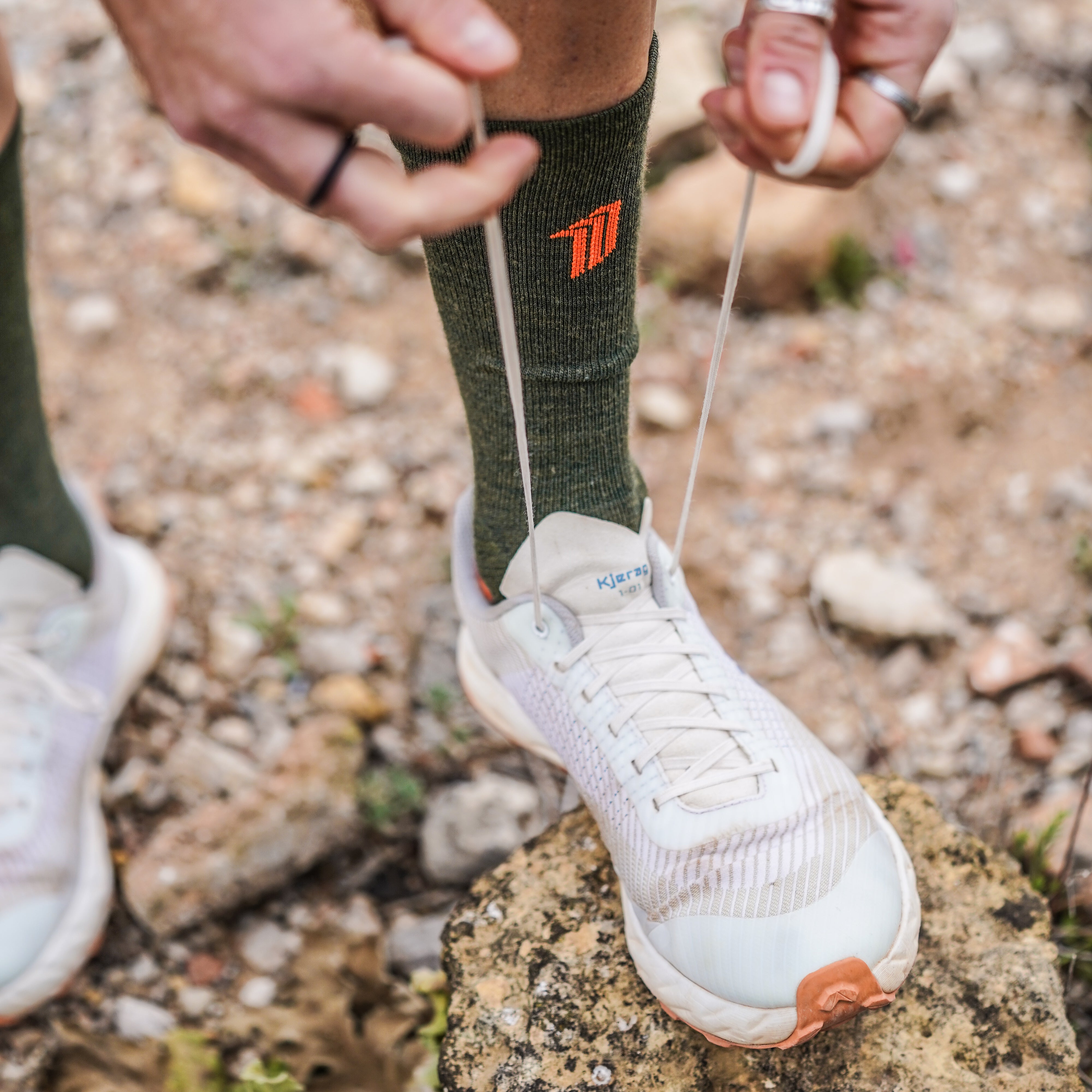 PATHLESS GREEN - TRAIL SOCKS