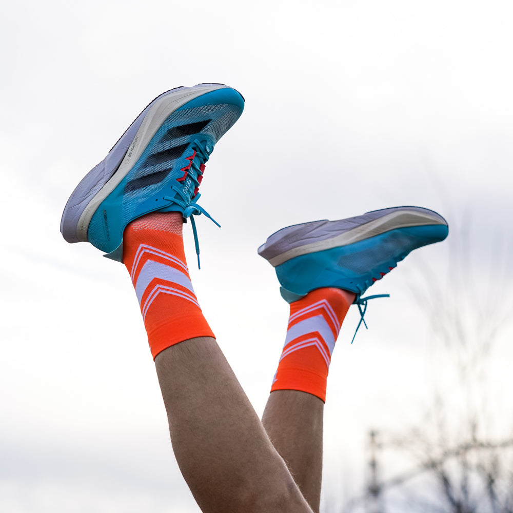 POSH ORANGE - RUNNING SOCKS