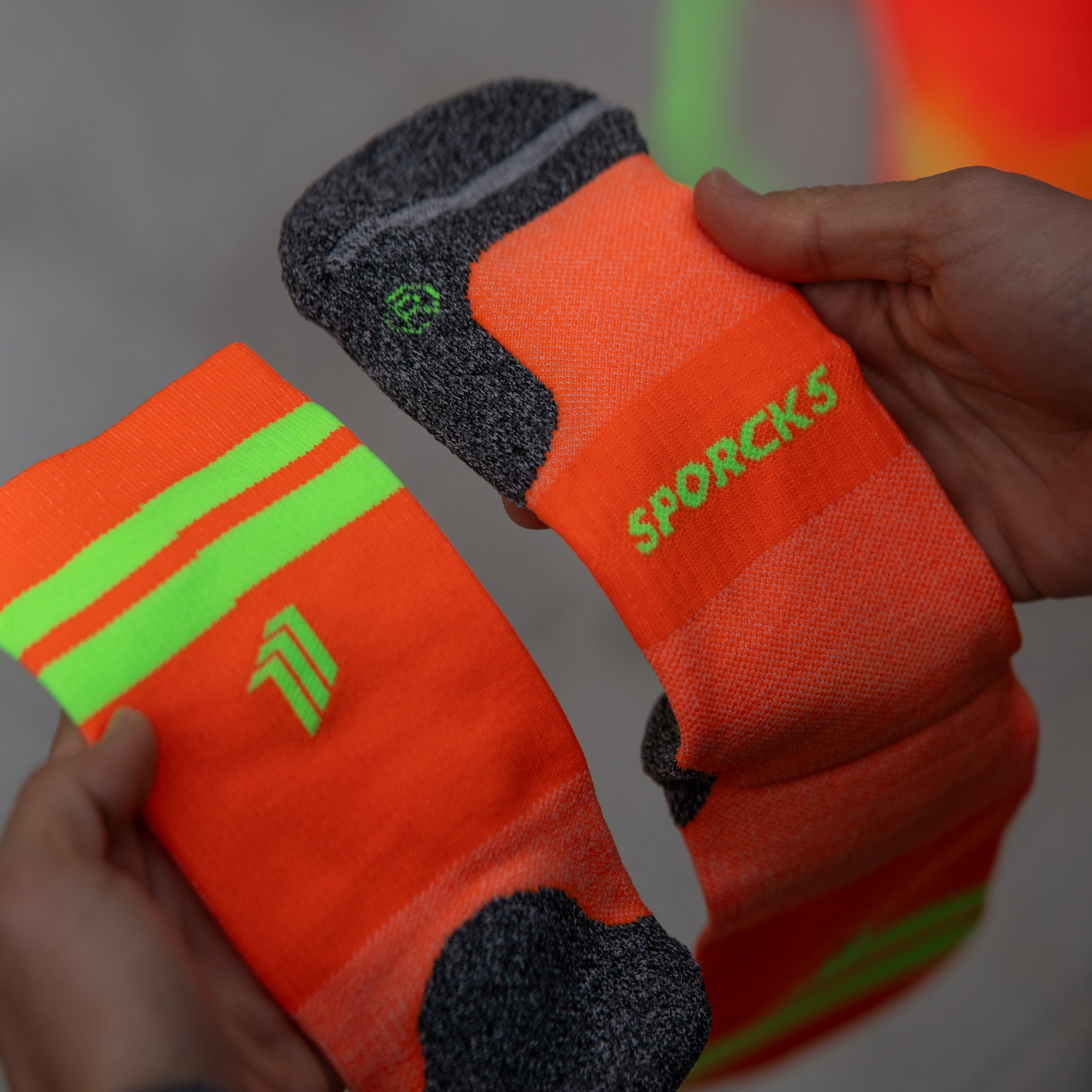 PRO ORANGE V2 - CALCETÍN RUN ULTRALIGHT