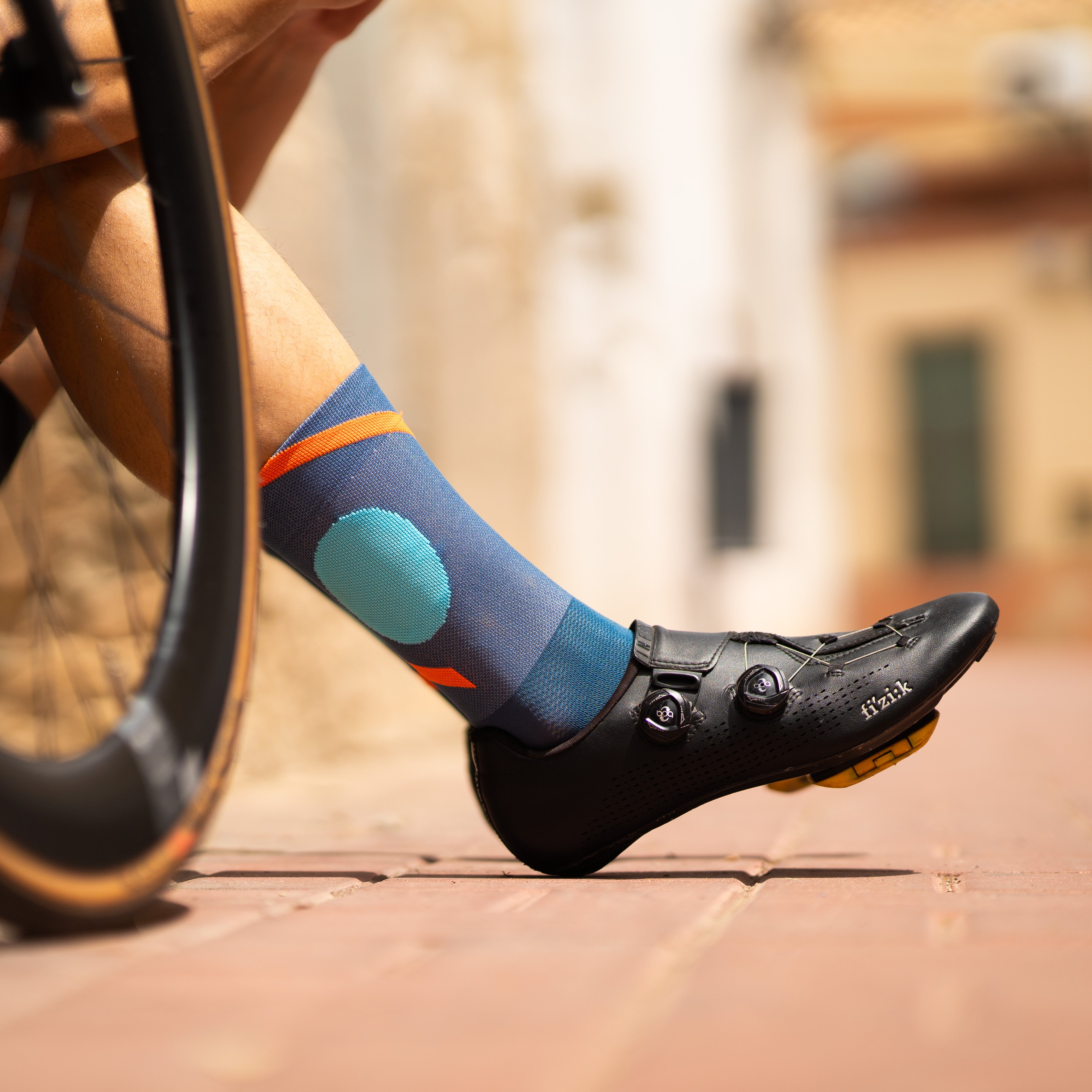 MONTE BECCO BLUE - CYCLING SOCKS