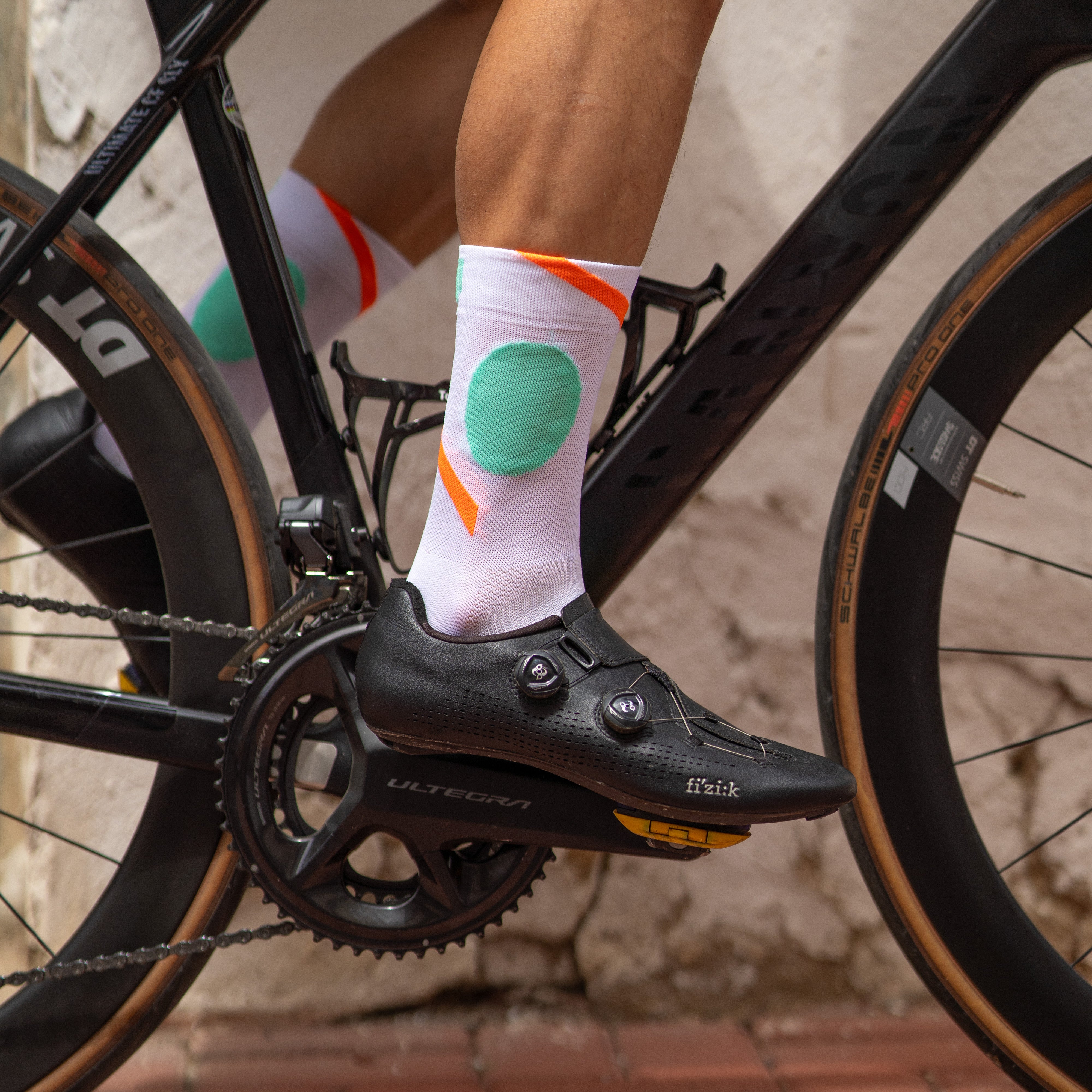 MONTE BECCO GREEN - CYCLING SOCKS