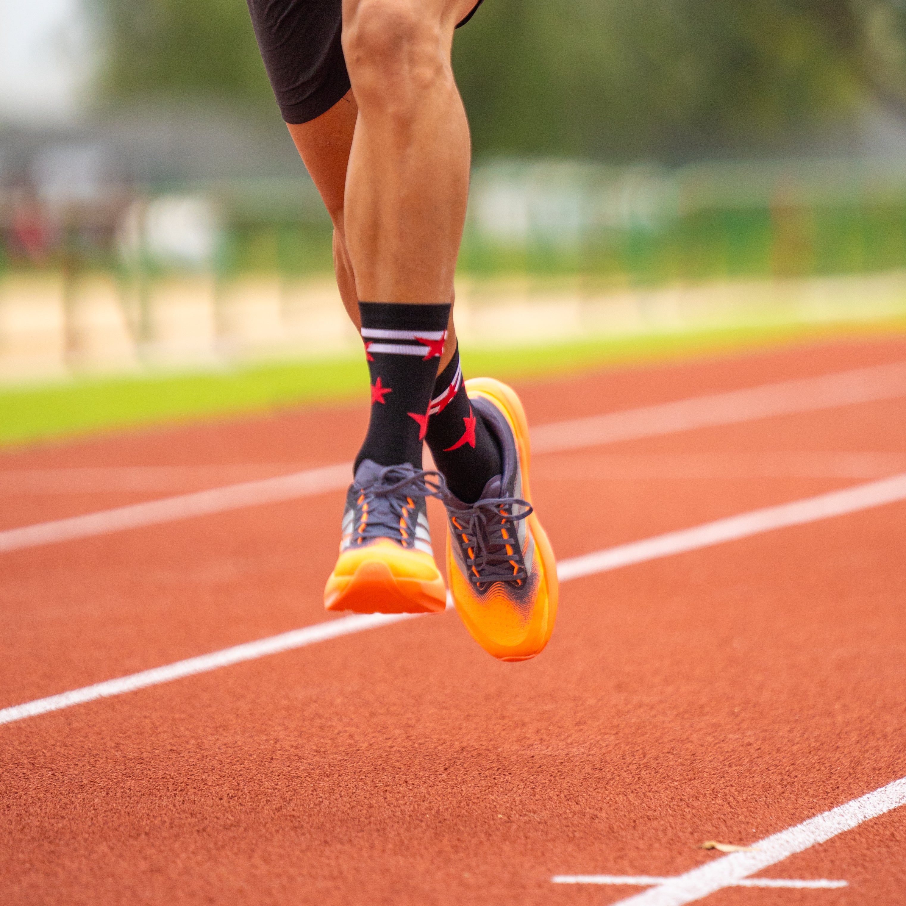 RUN STAR RED - CALCETÍN RUNNING