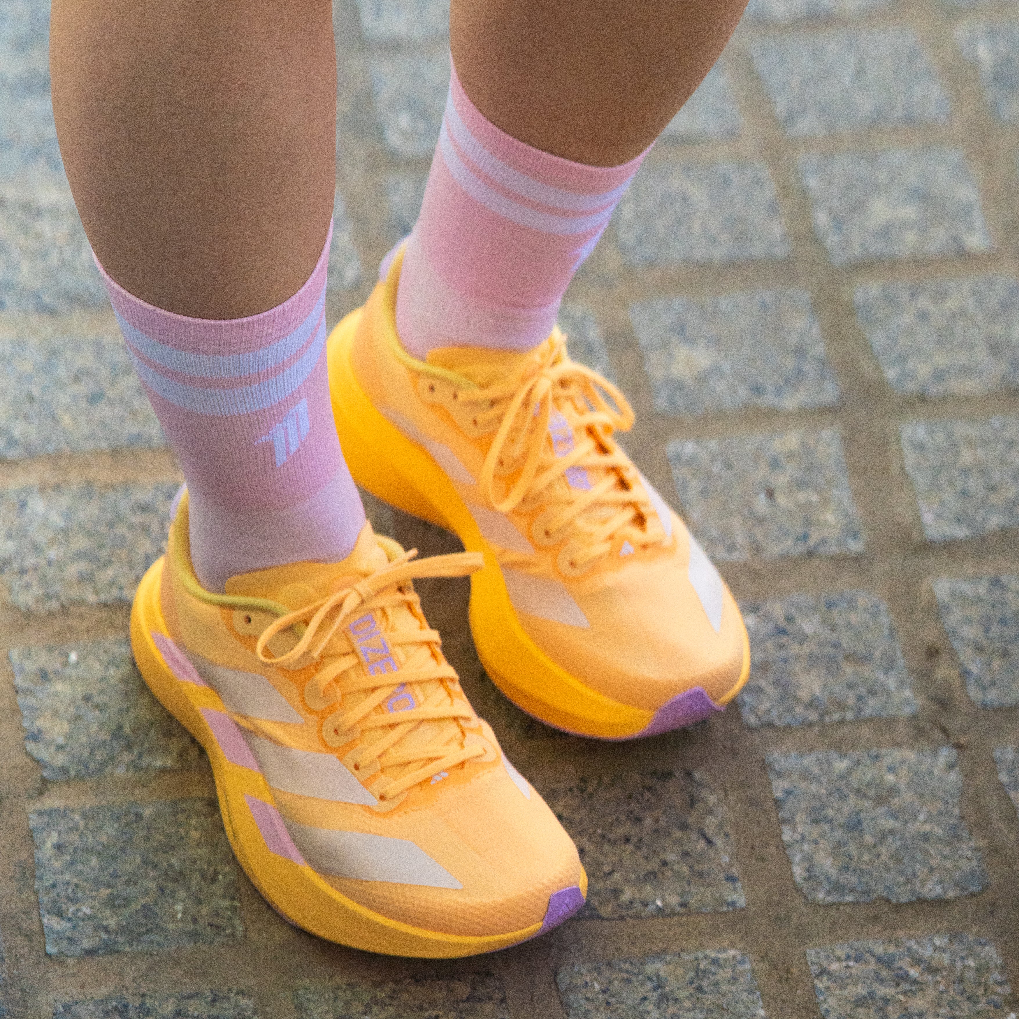 SIGNATURE PINK - PRO COMFORT RUNNING SOCKS