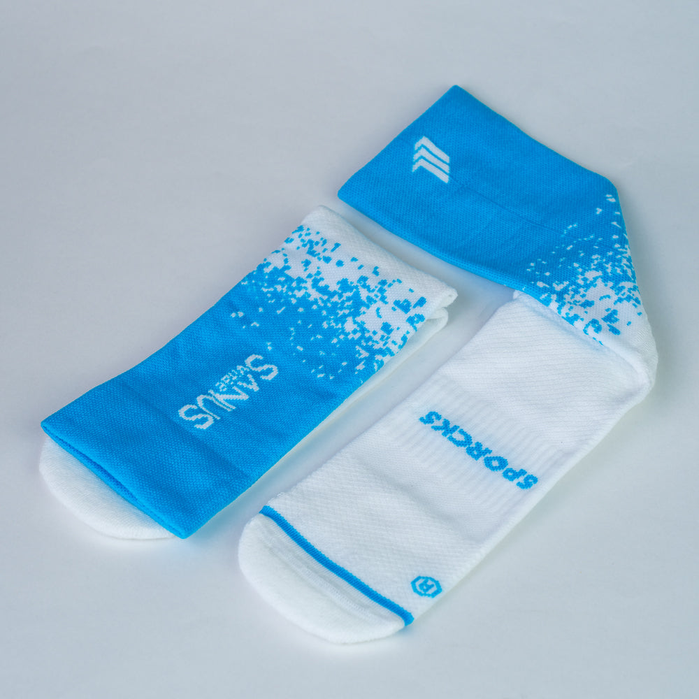 SANUS VITAE WHITE - RUNNING SOCKS