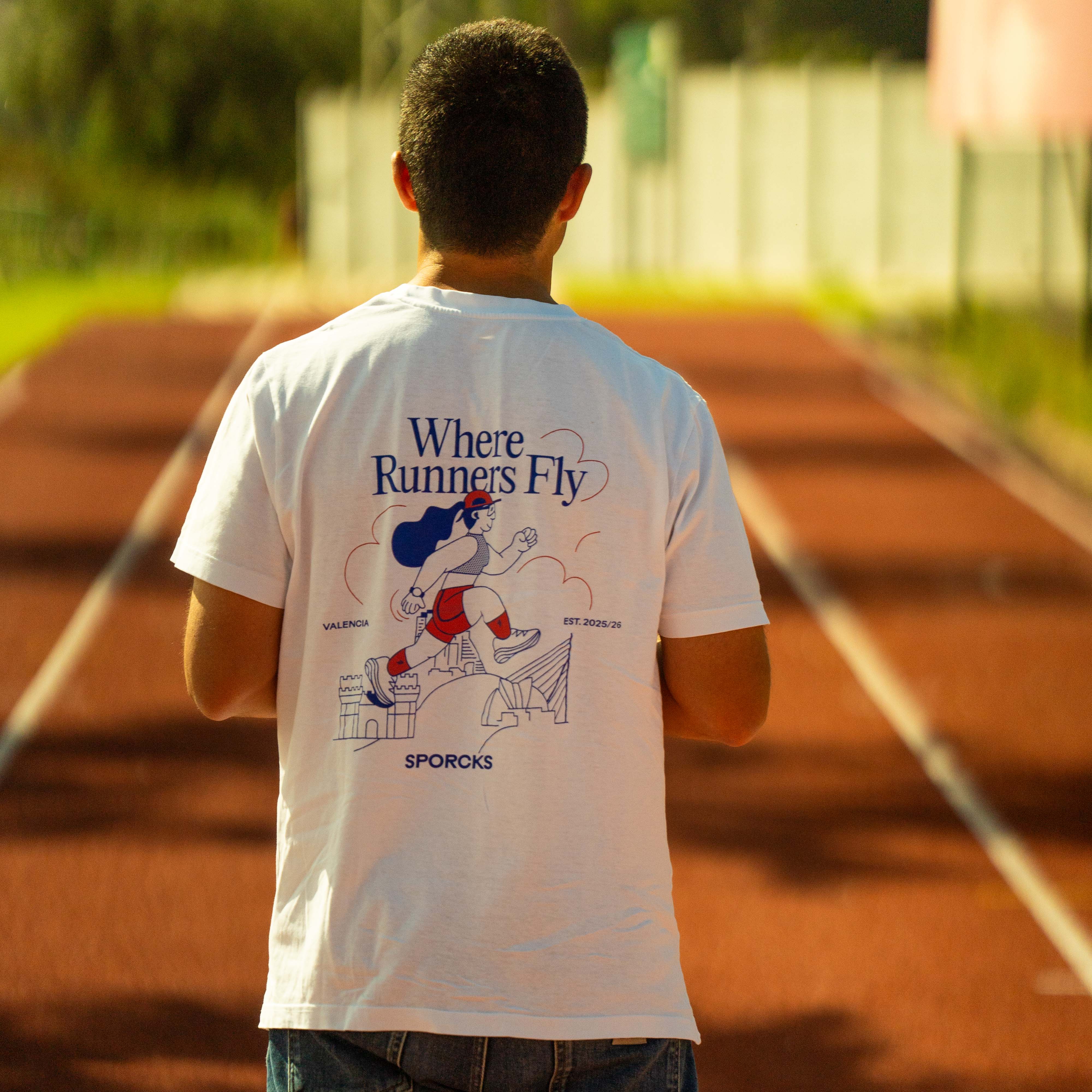 Where runners fly T-Shirt Man