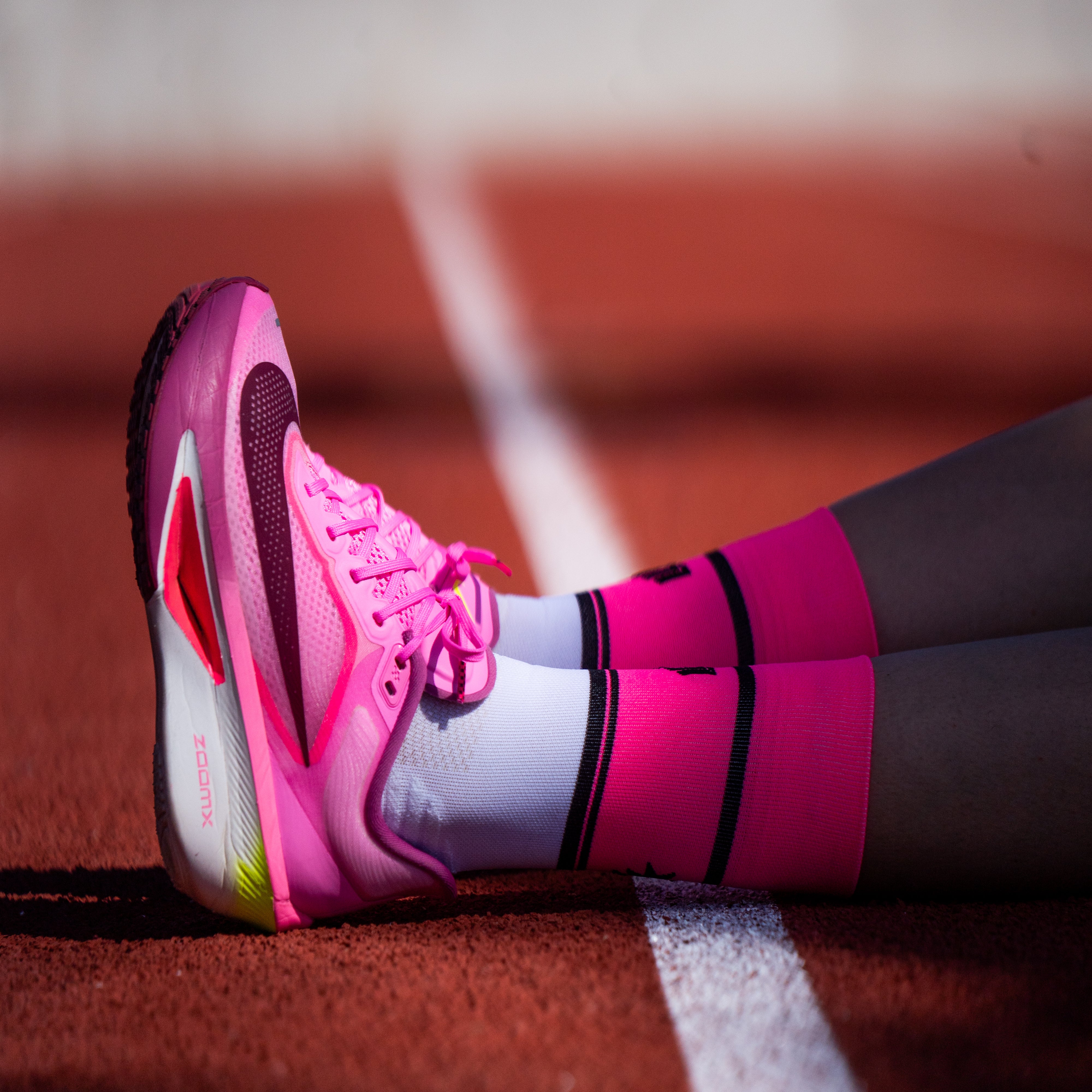 RUNNING STAR DIVA PINK - RUNNING SOCKS